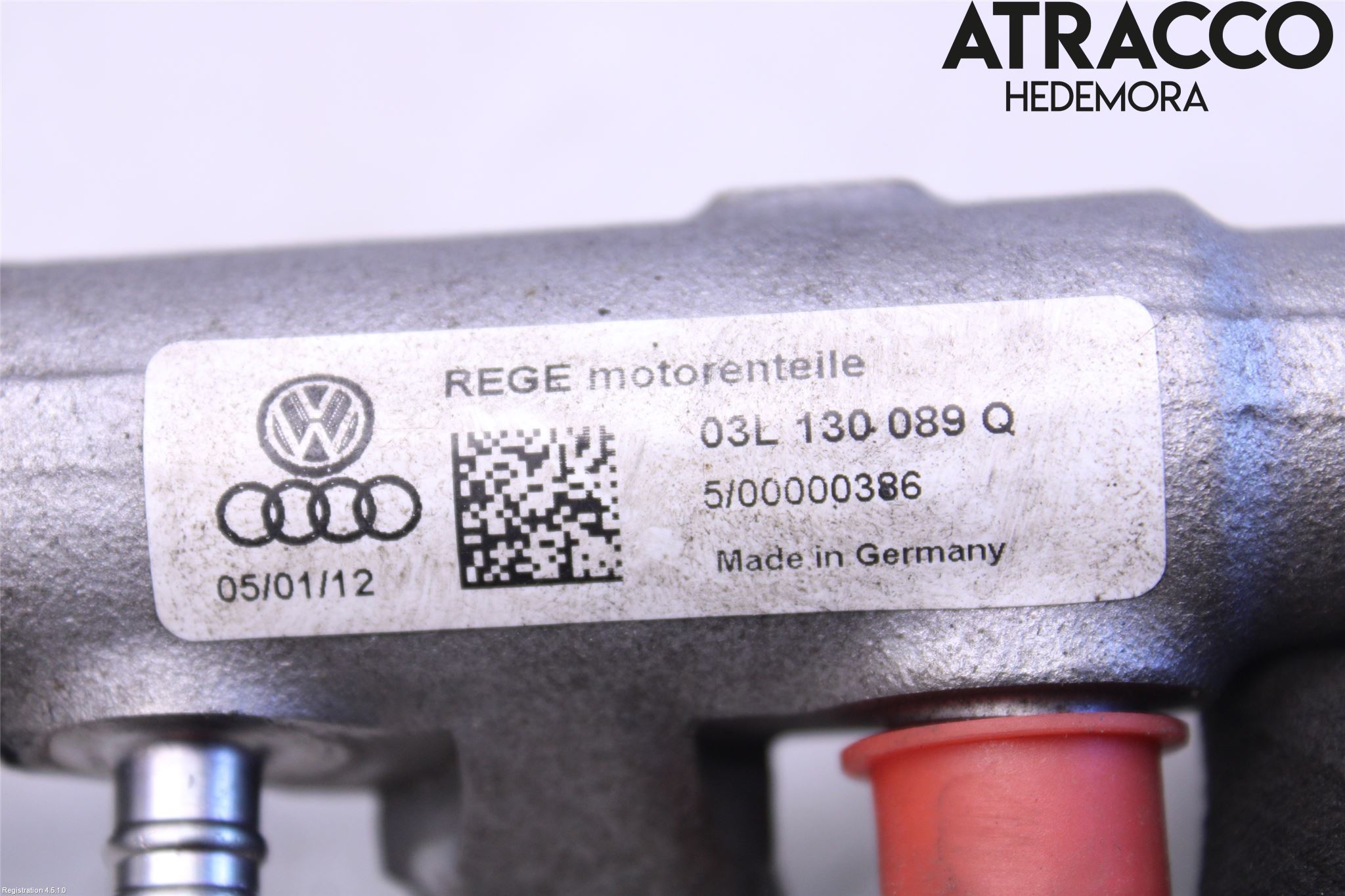 Audi A4 12-15 Inj. Fuelrail