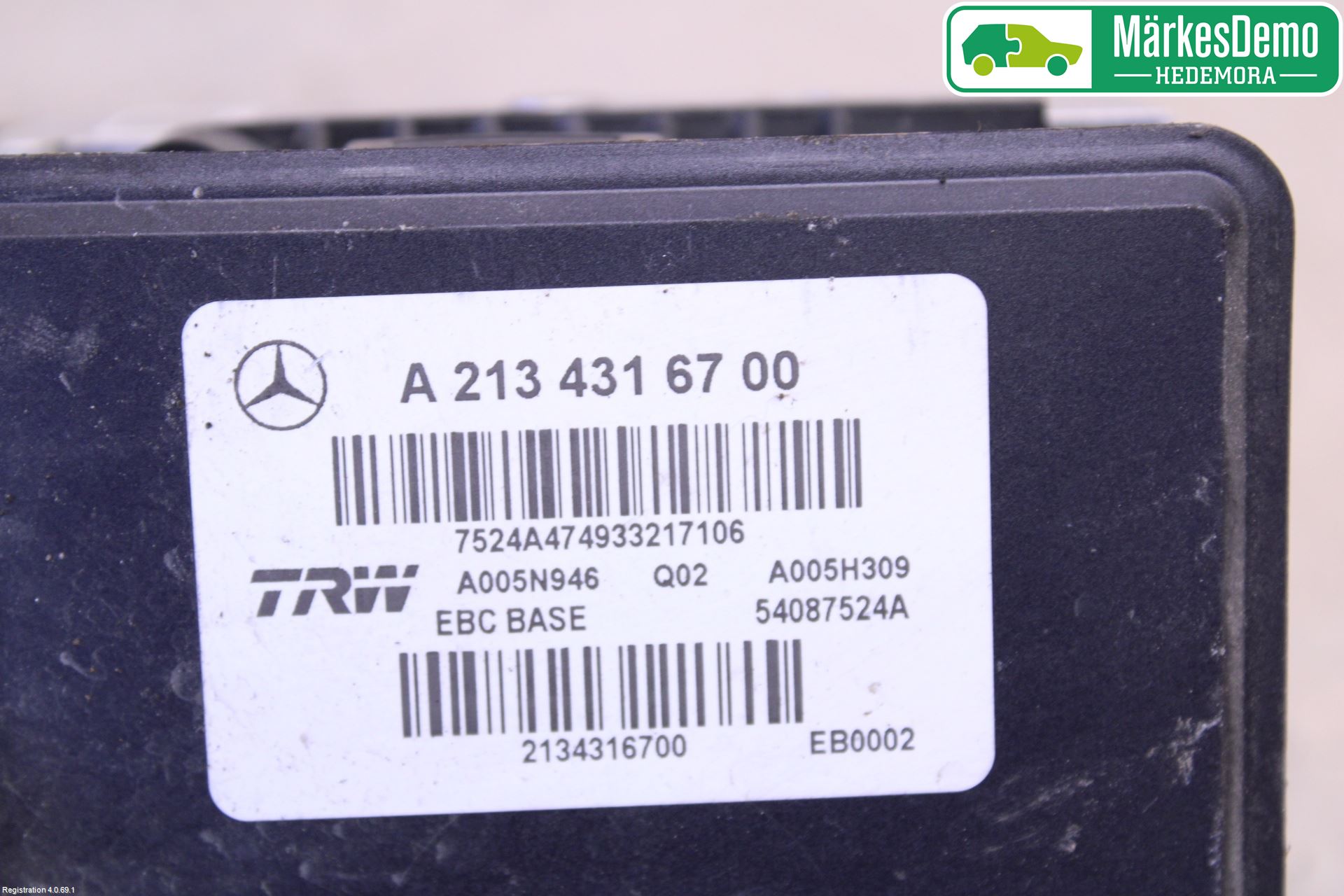 Mercedes-Benz MB E-KLASS (W213) 16-23 Abs Hydraulaggregat