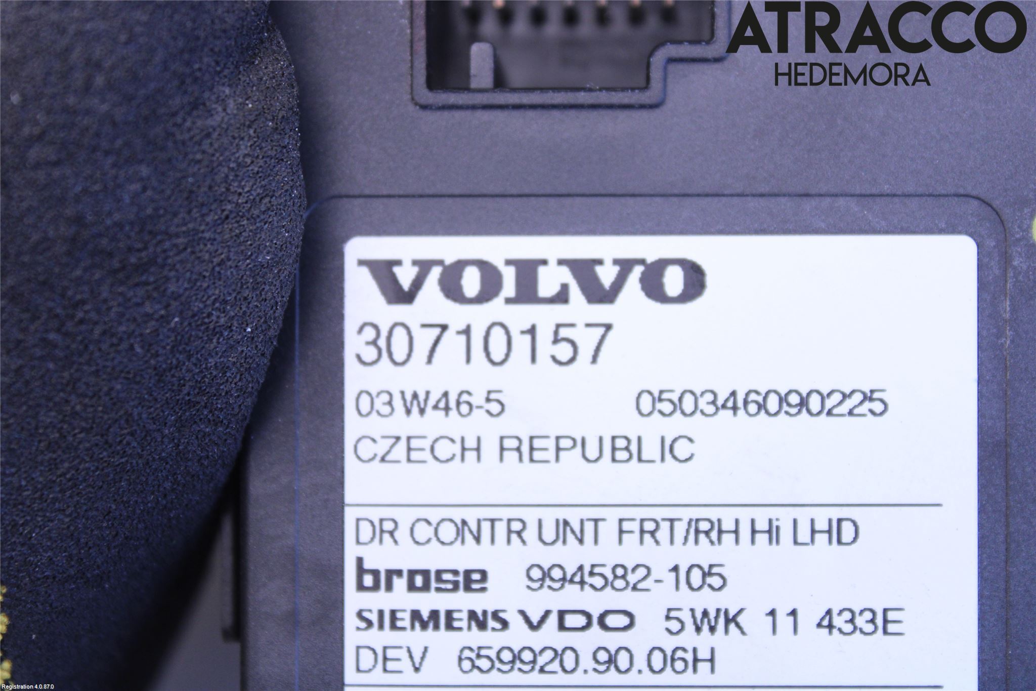 Volvo S40 04-07 Fönsterhissmotor