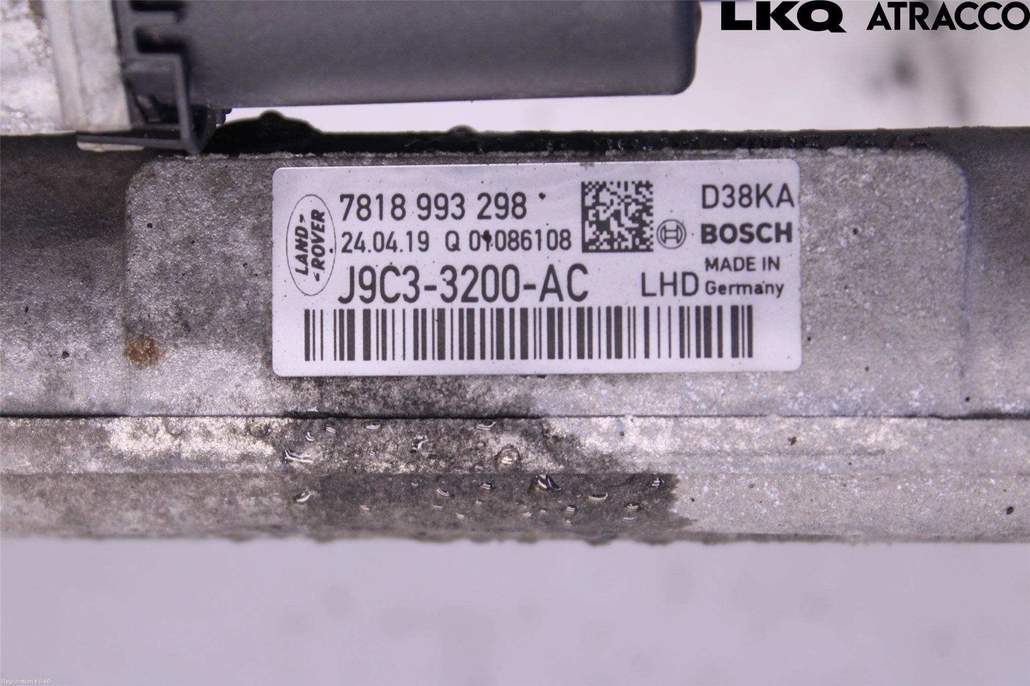 Jaguar E-PACE 17- Styrväxel-Snäcka Elektrisk