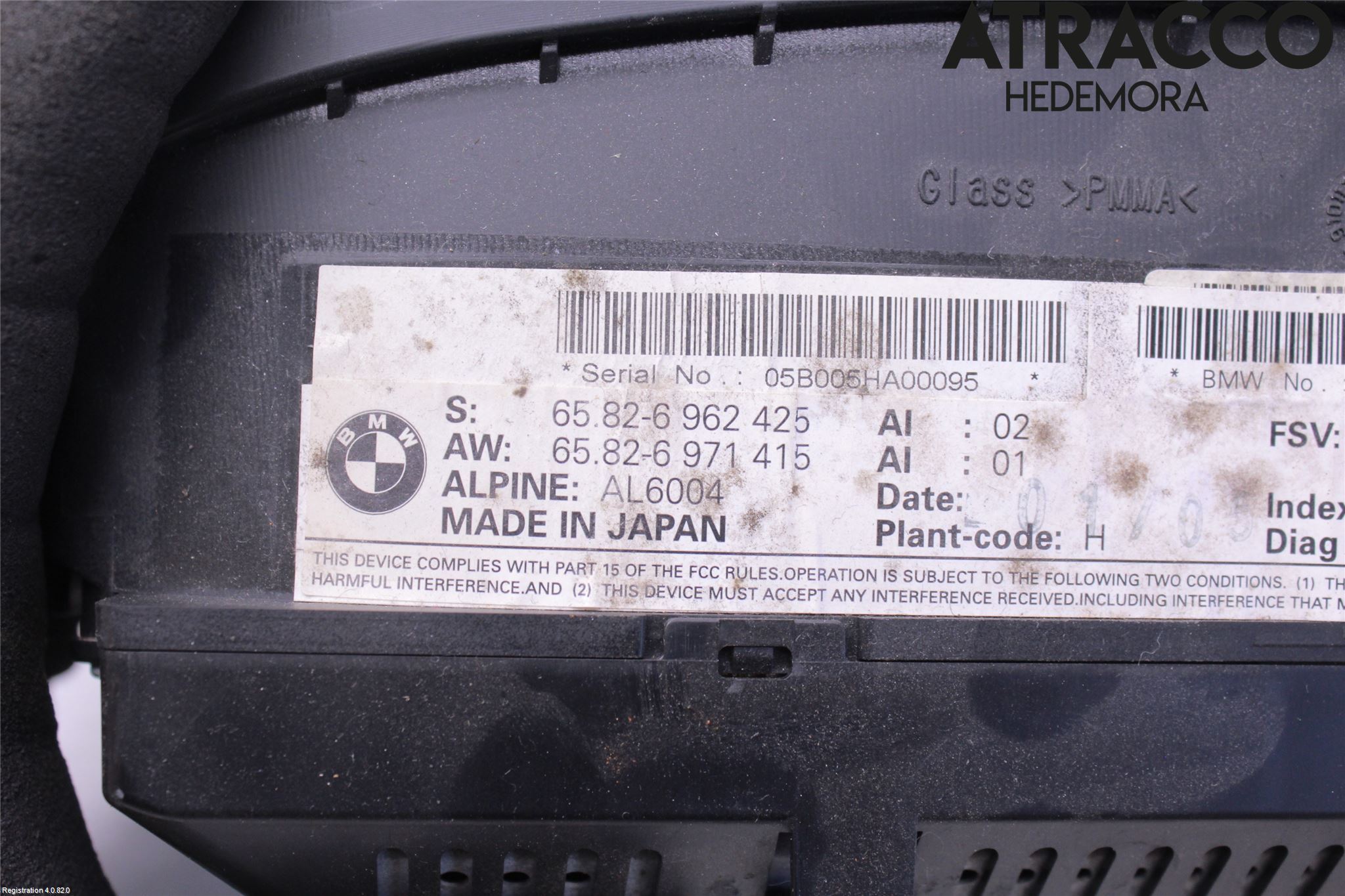 BMW 6 E63/64    02-10 Färddator