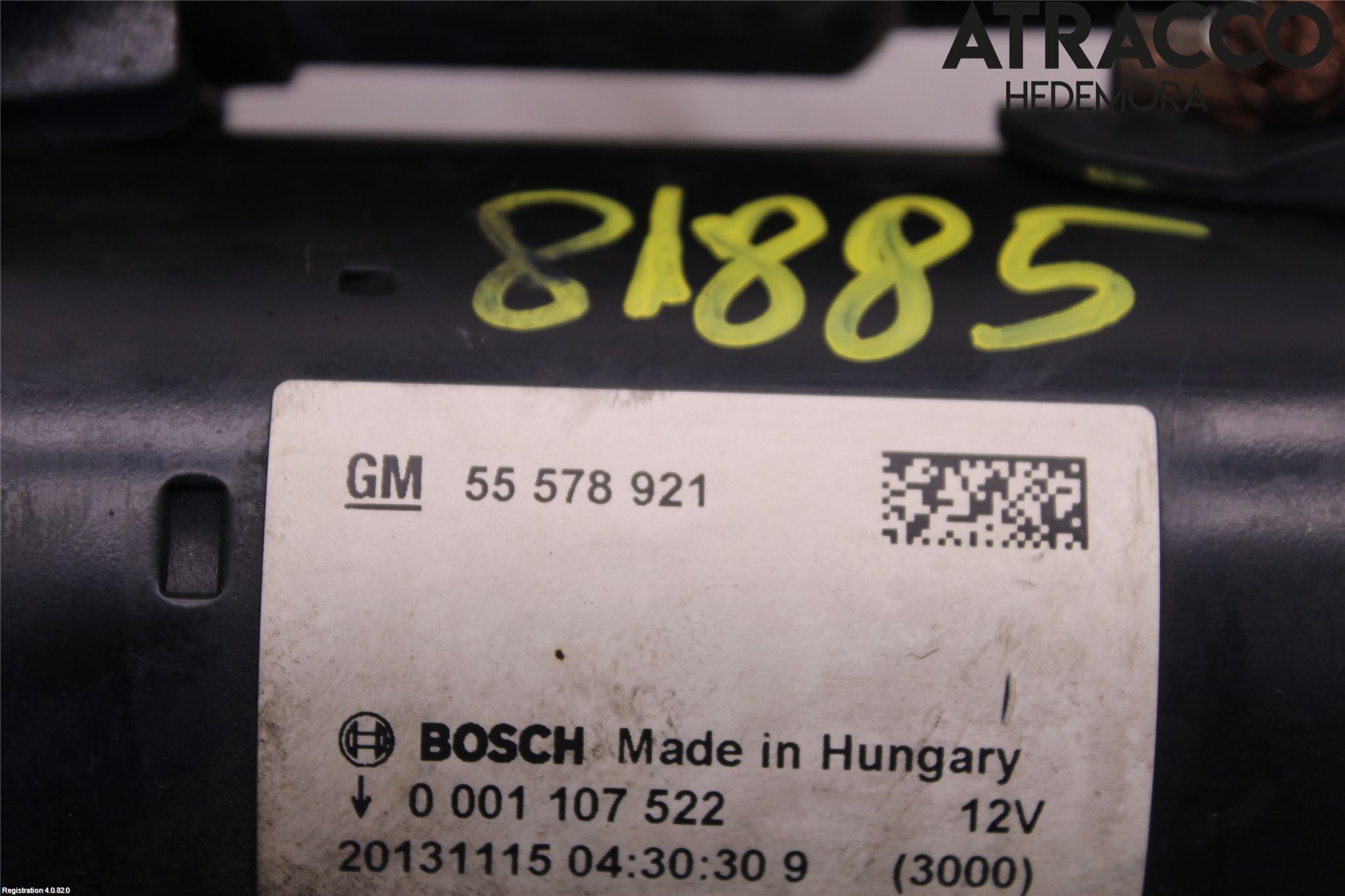 Opel ASTRA J 10-15 Startmotor