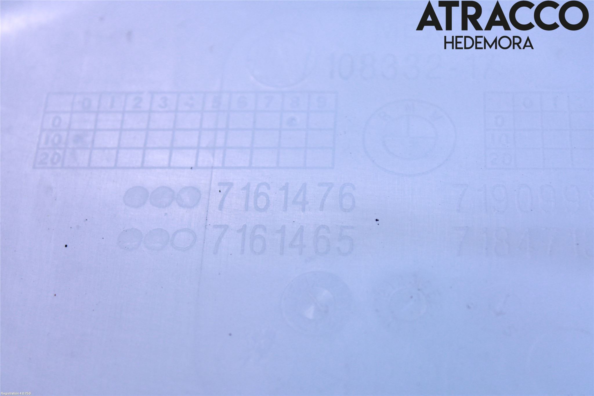 BMW X5 E70 07-13 Spolartank Vindruta-Strål