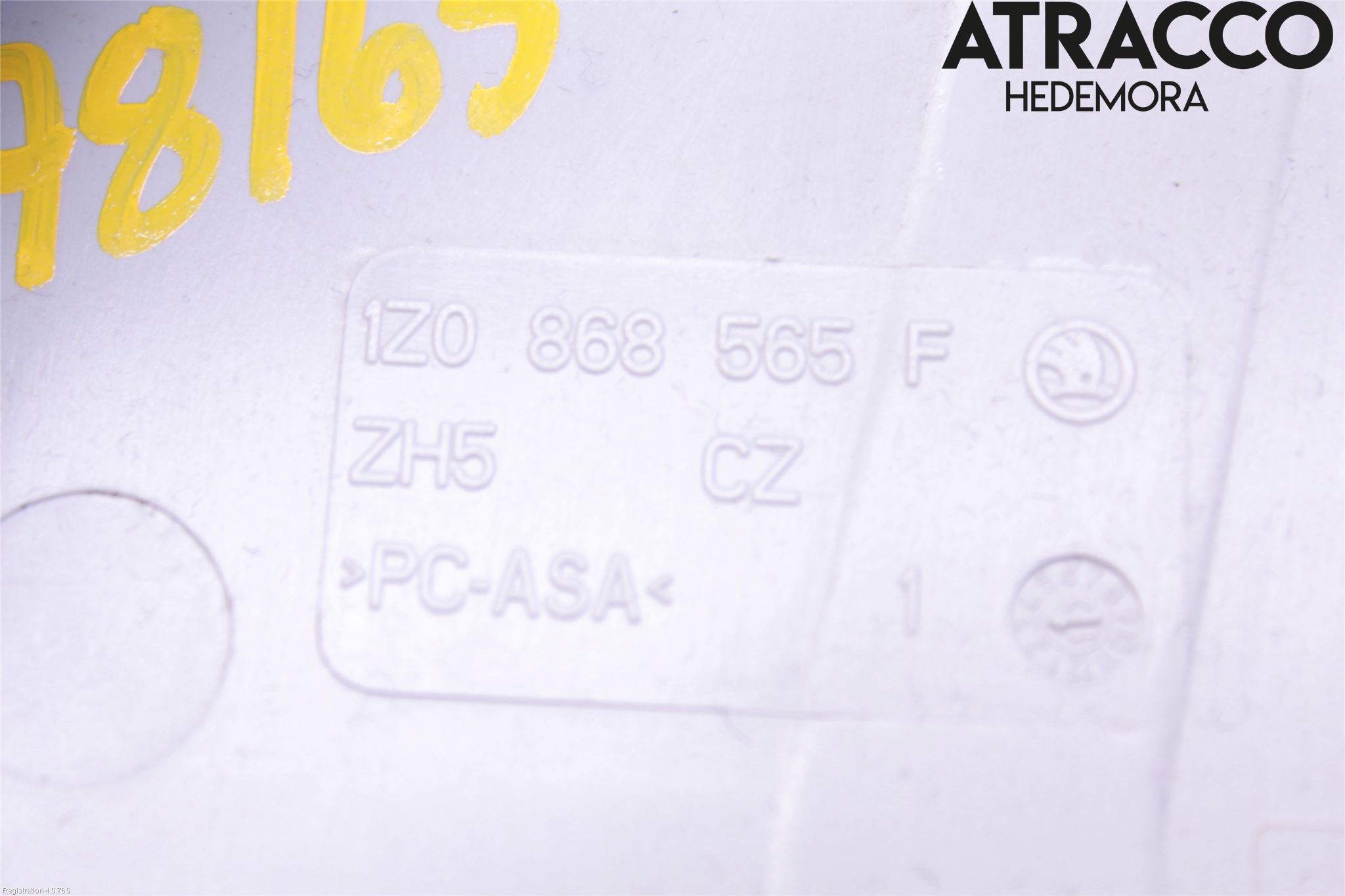 Skoda OCTAVIA (1Z) 05-13 Innertak Förvaringsfack