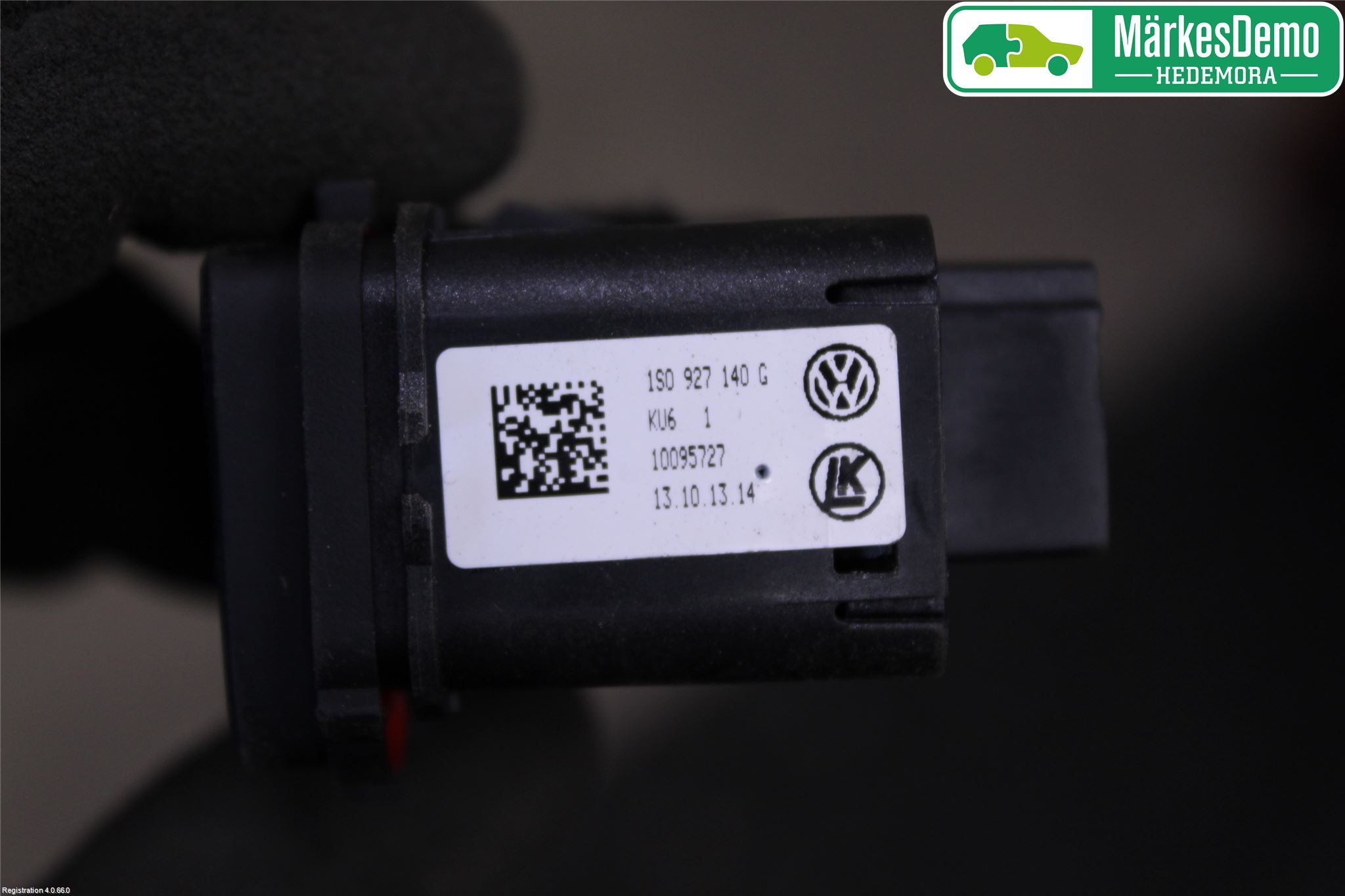 Volkswagen VW UP! / E-UP! Strömställare Varnings