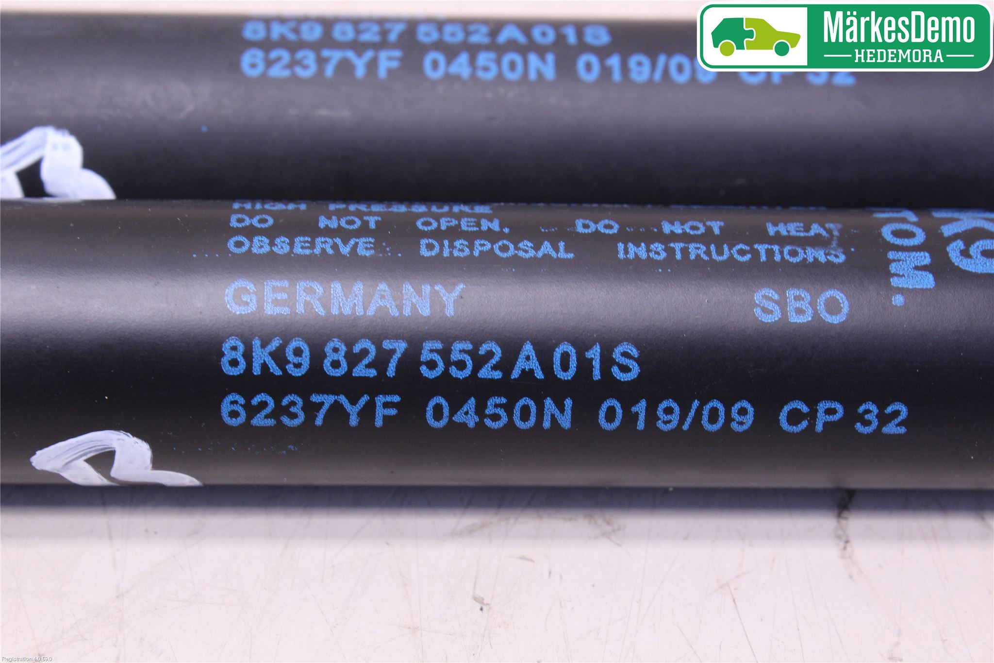 Audi A4/S4 08-11 Gasfjäder Baklucka