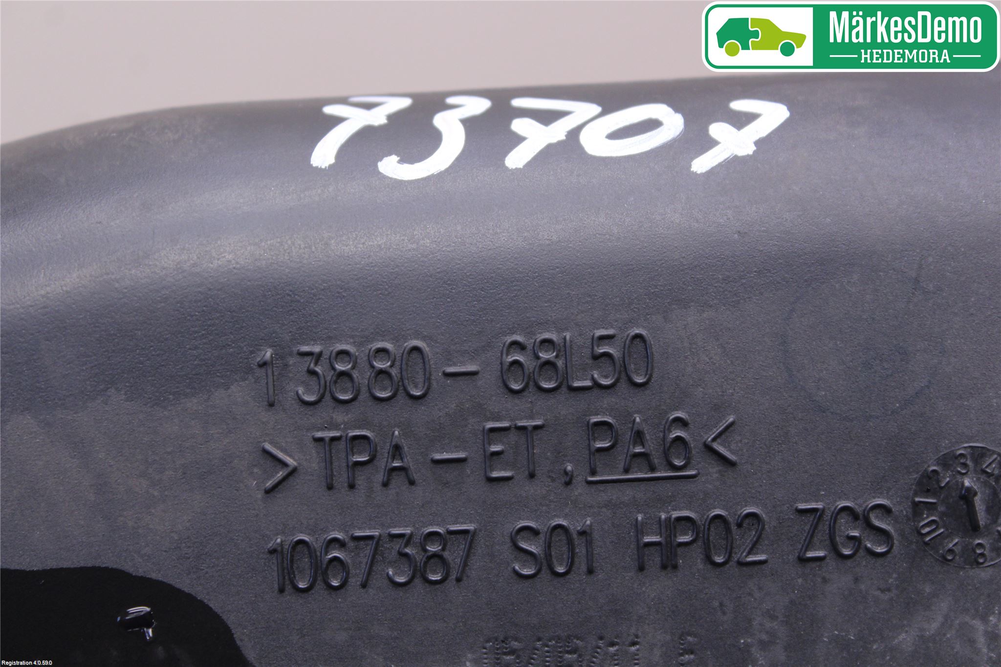 Suzuki SWIFT 11-16 Laddluft-Intercoolerrör