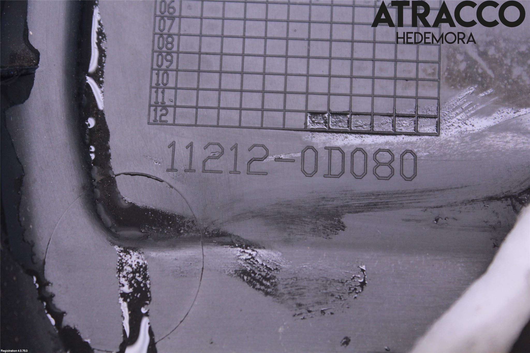 Toyota COROLLA 02-07 Motorkåpa