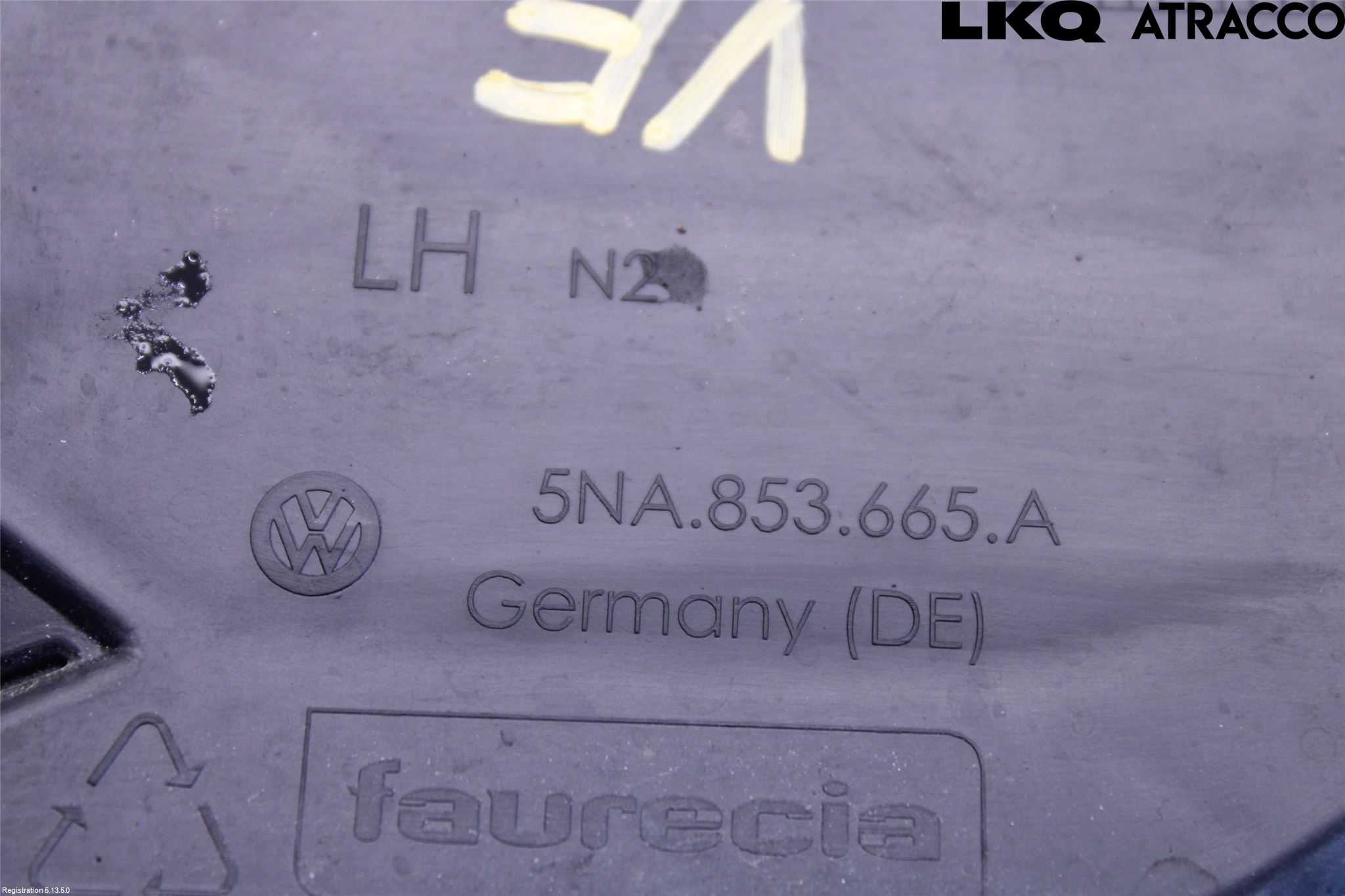 Volkswagen VW TIGUAN 16-24 Stötfångardel Fram Vä