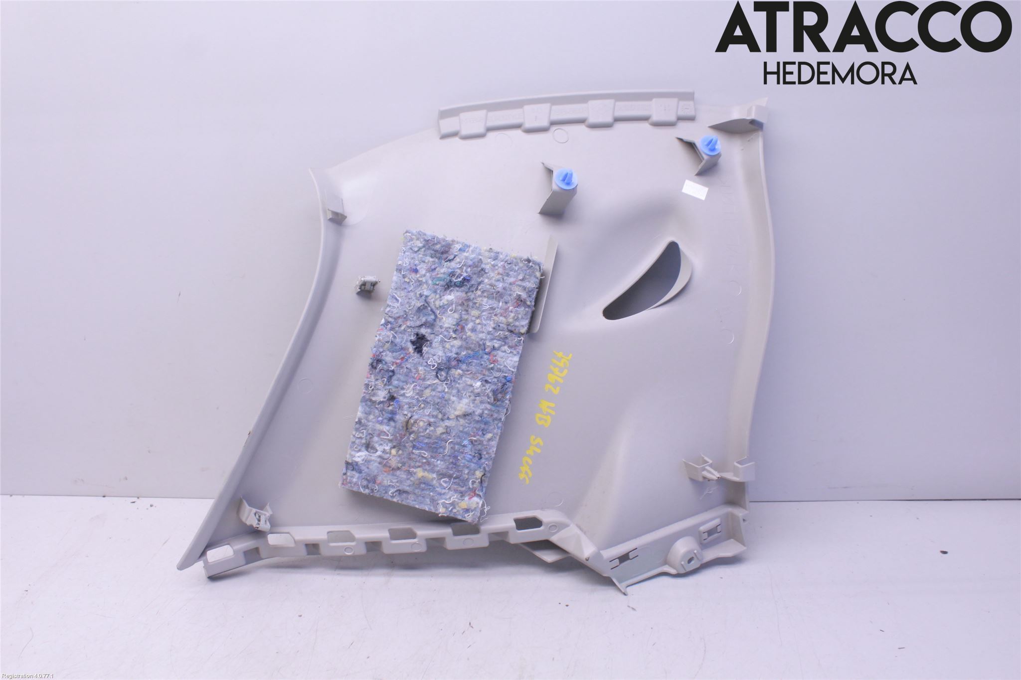 Renault ZOE/E-TECH 13- Inredning Bakluckeklädsel