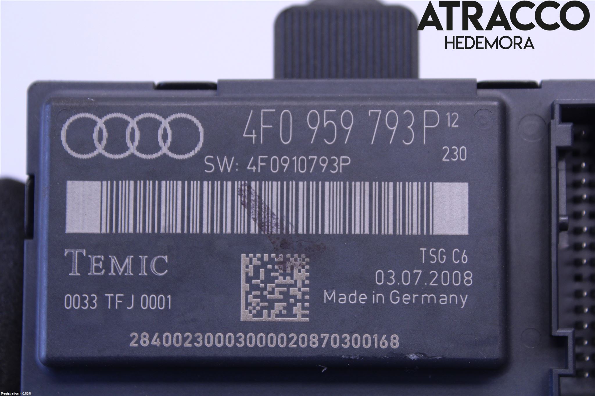 Audi A6/S6     05-11 Styrenhet Dörr