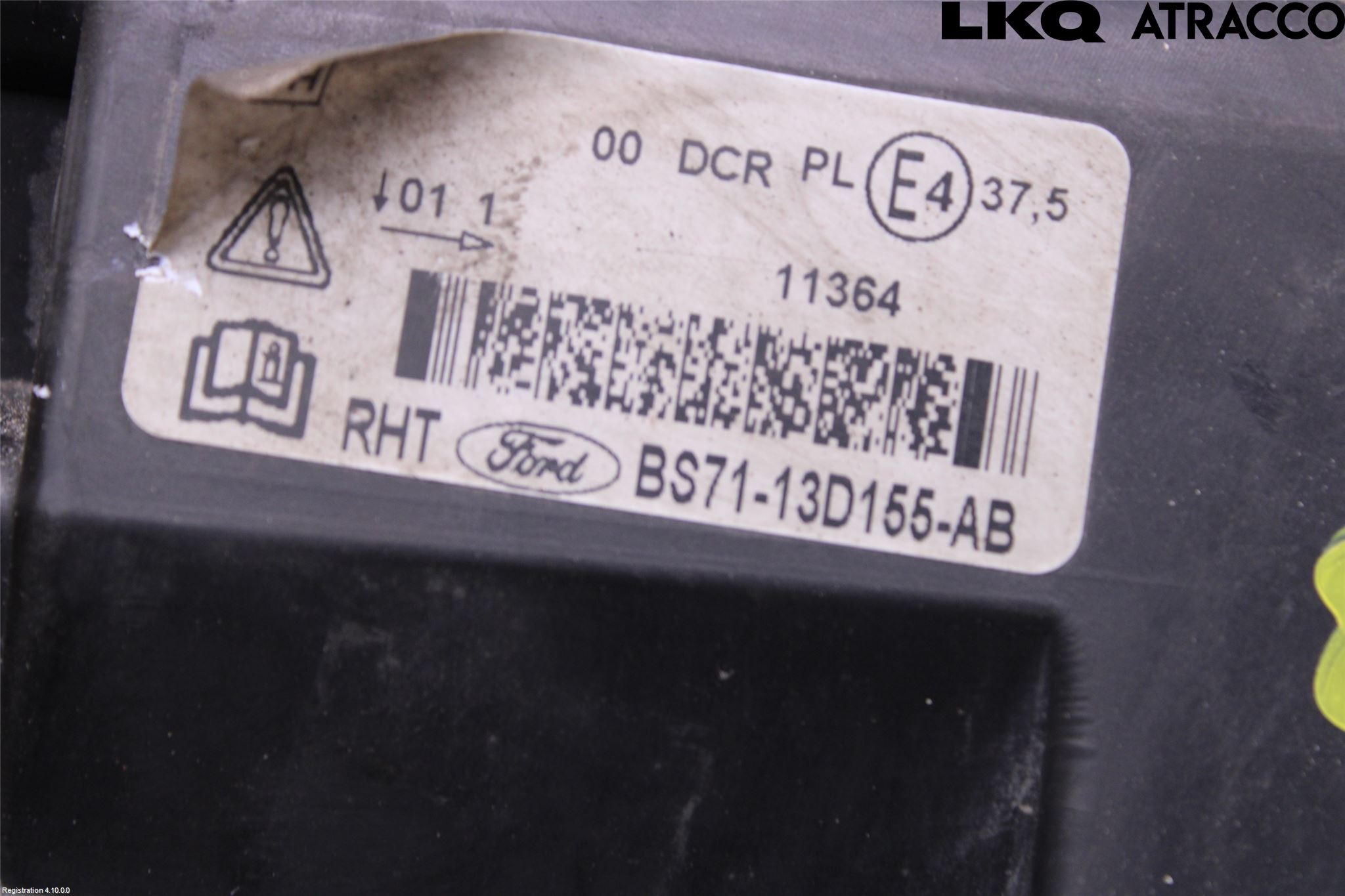 Ford MONDEO 07-15 Strålkastare Vänster