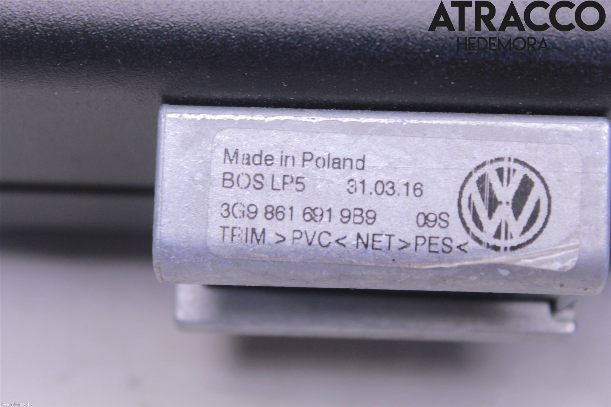 Volkswagen VW PASSAT 15-19 Lastnät