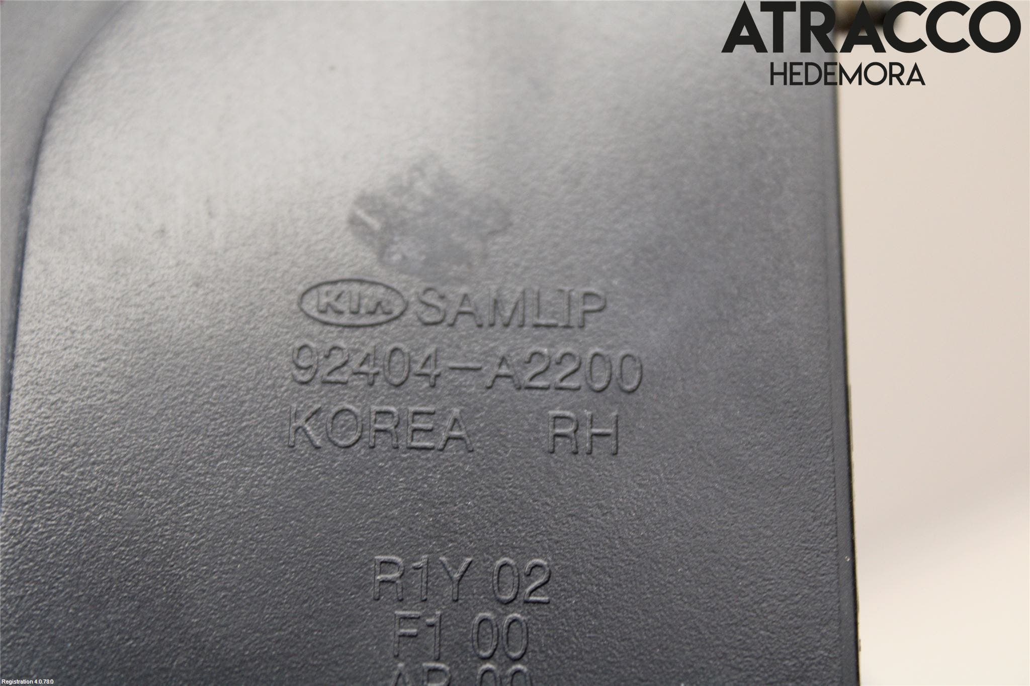 Kia CEED 12-18 Bakljus Lucka Hö