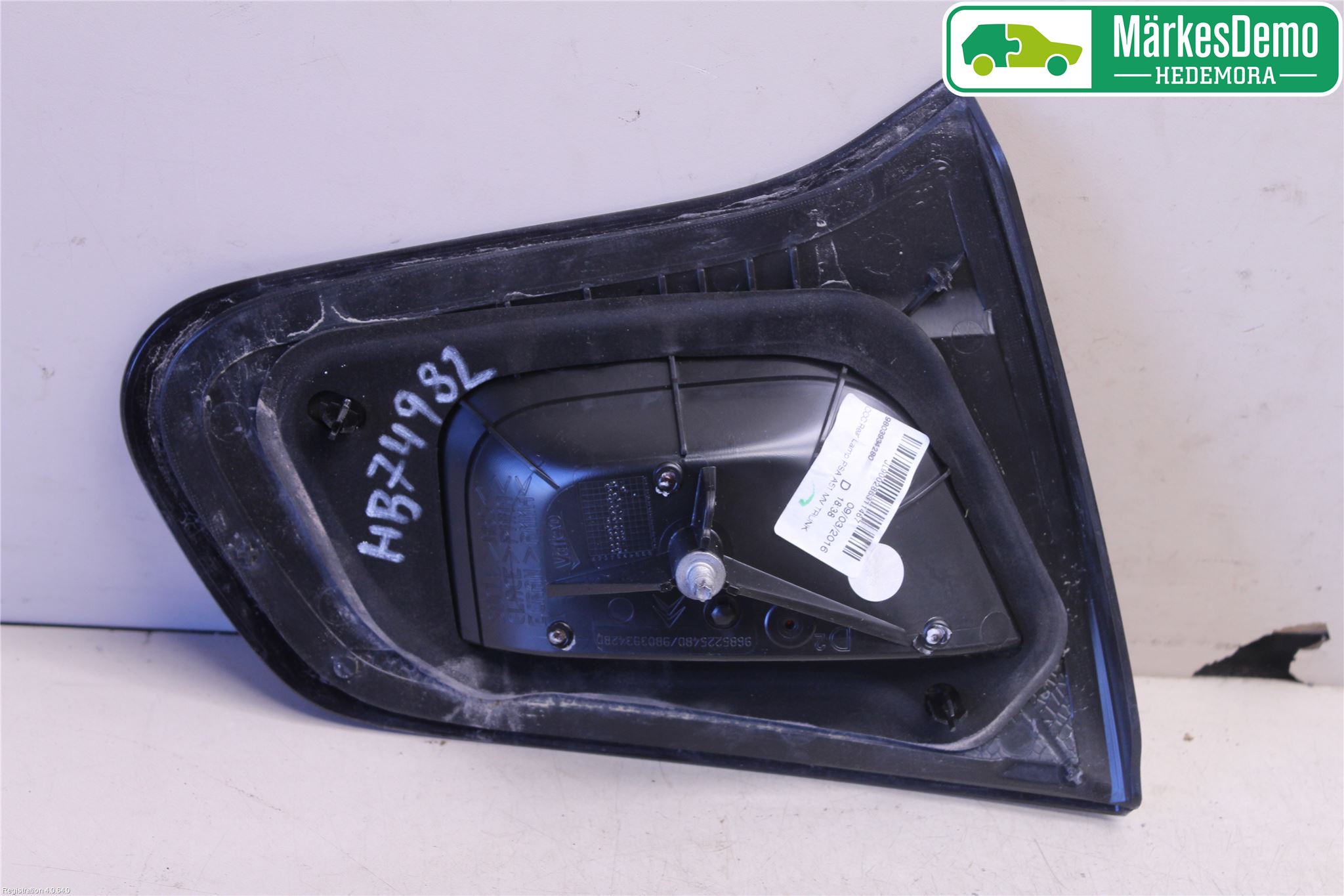 Citroen C3 10-17 Bakljus Lucka Hö