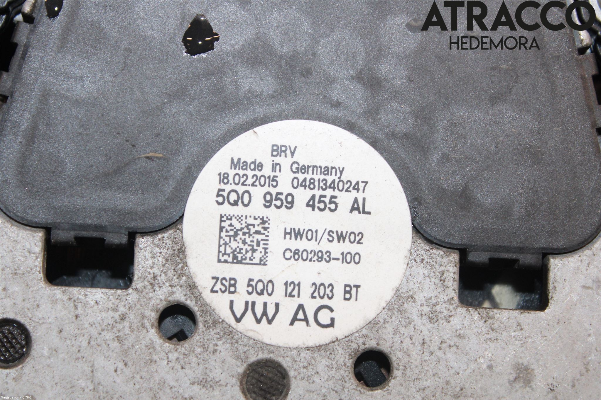 Audi A3/S3 8V 13-20 Kylfläkt El