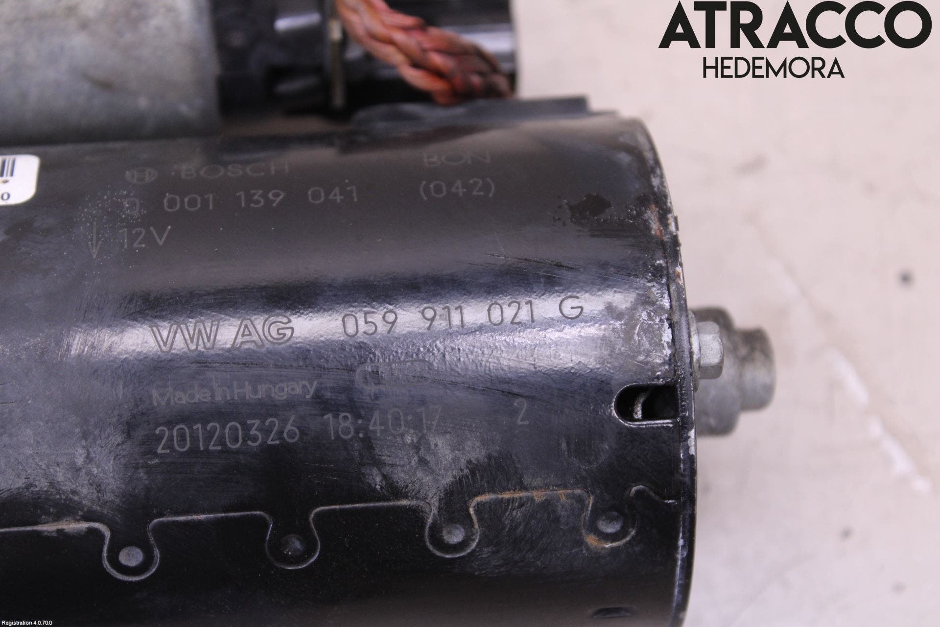 Audi A6/S6 4G 11-18 Startmotor Diesel