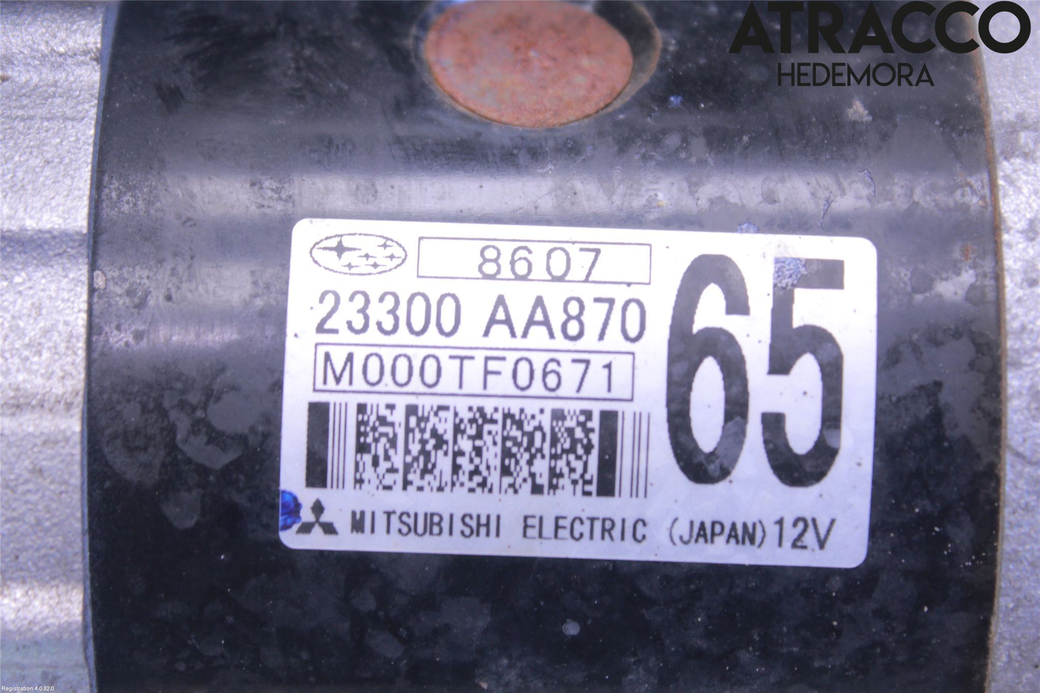 Subaru IMPREZA V 18- Startmotor