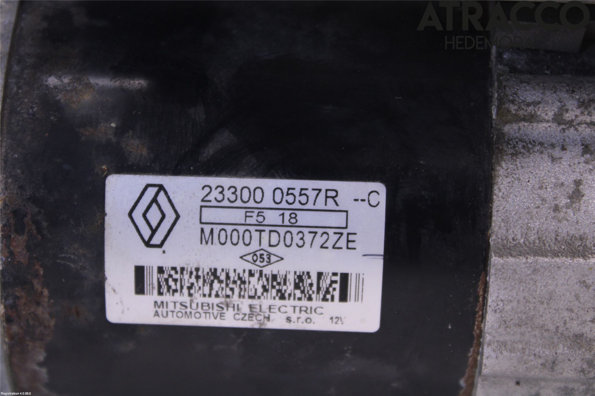 Dacia DUSTER 10-17 Startmotor