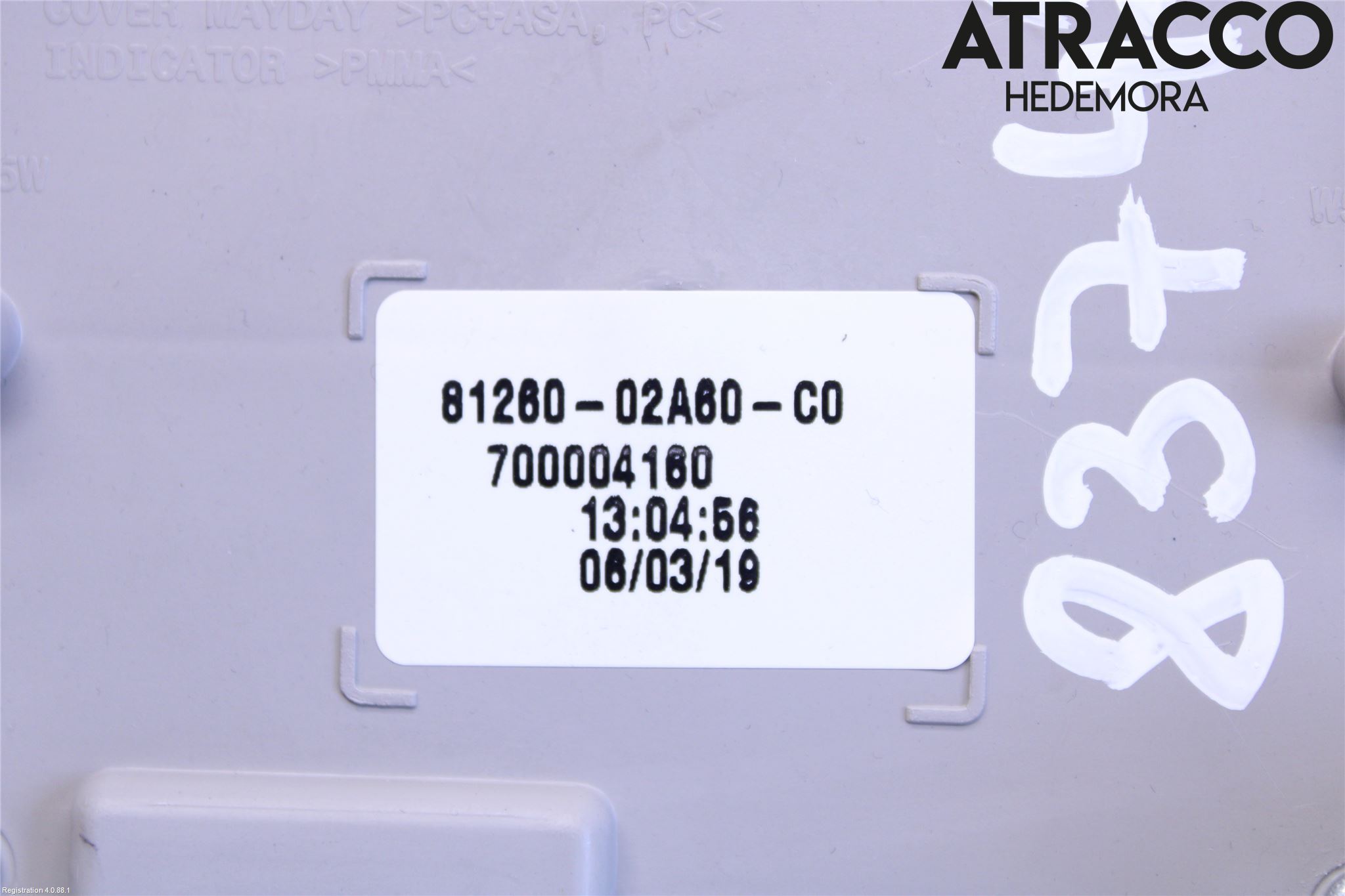 Toyota COROLLA 19- Innerbelysning