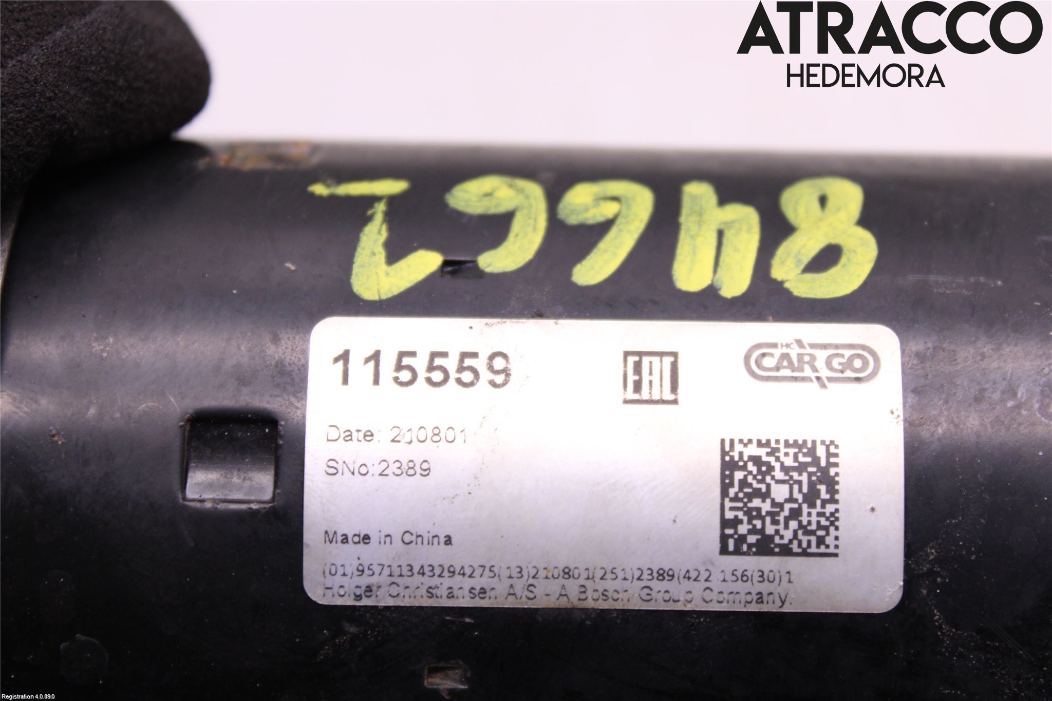 Audi A4/S4 08-11 Startmotor