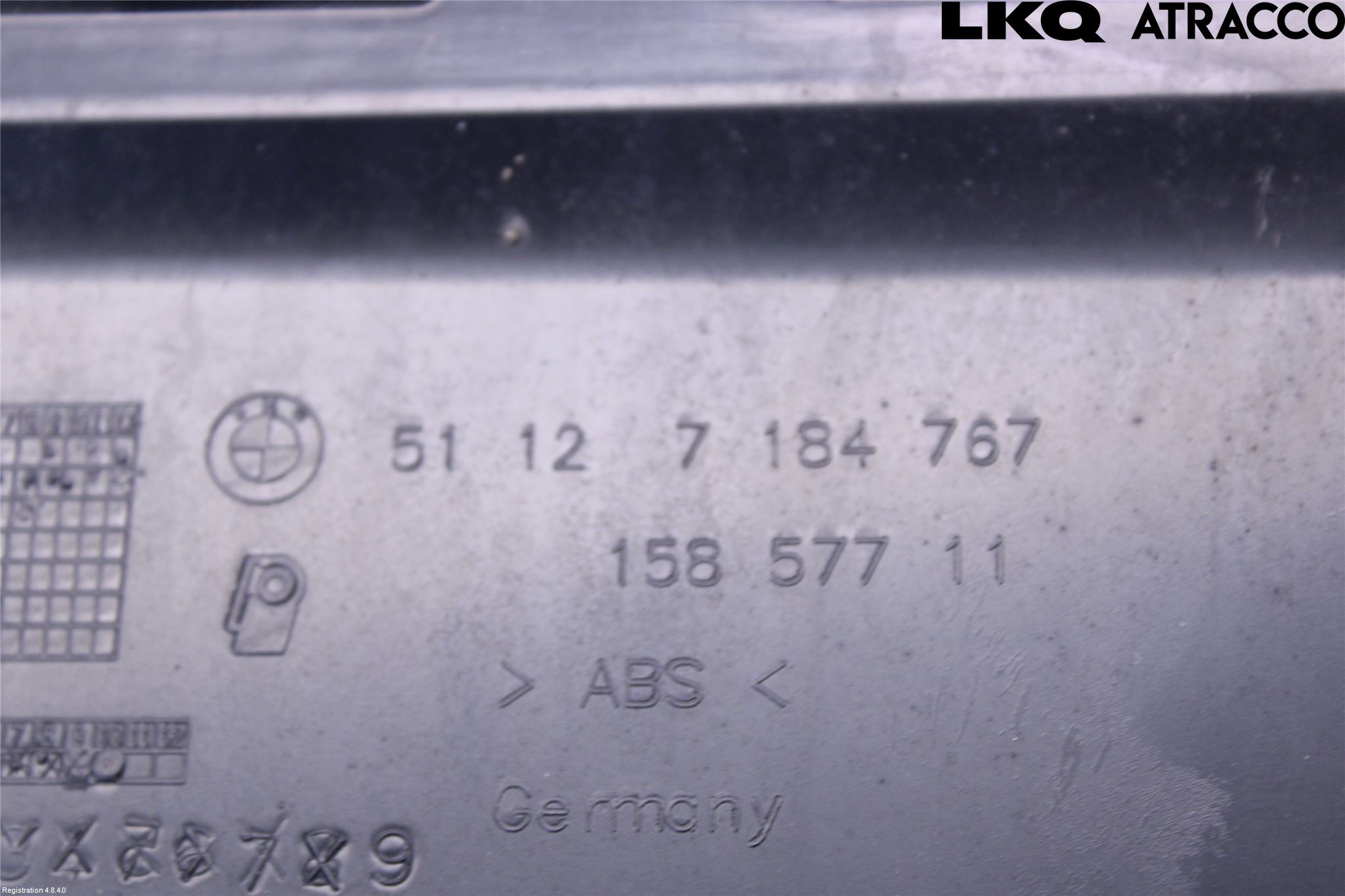BMW 5 F10/F11/F18 09-17 Stötfångarfäste Bak Vä