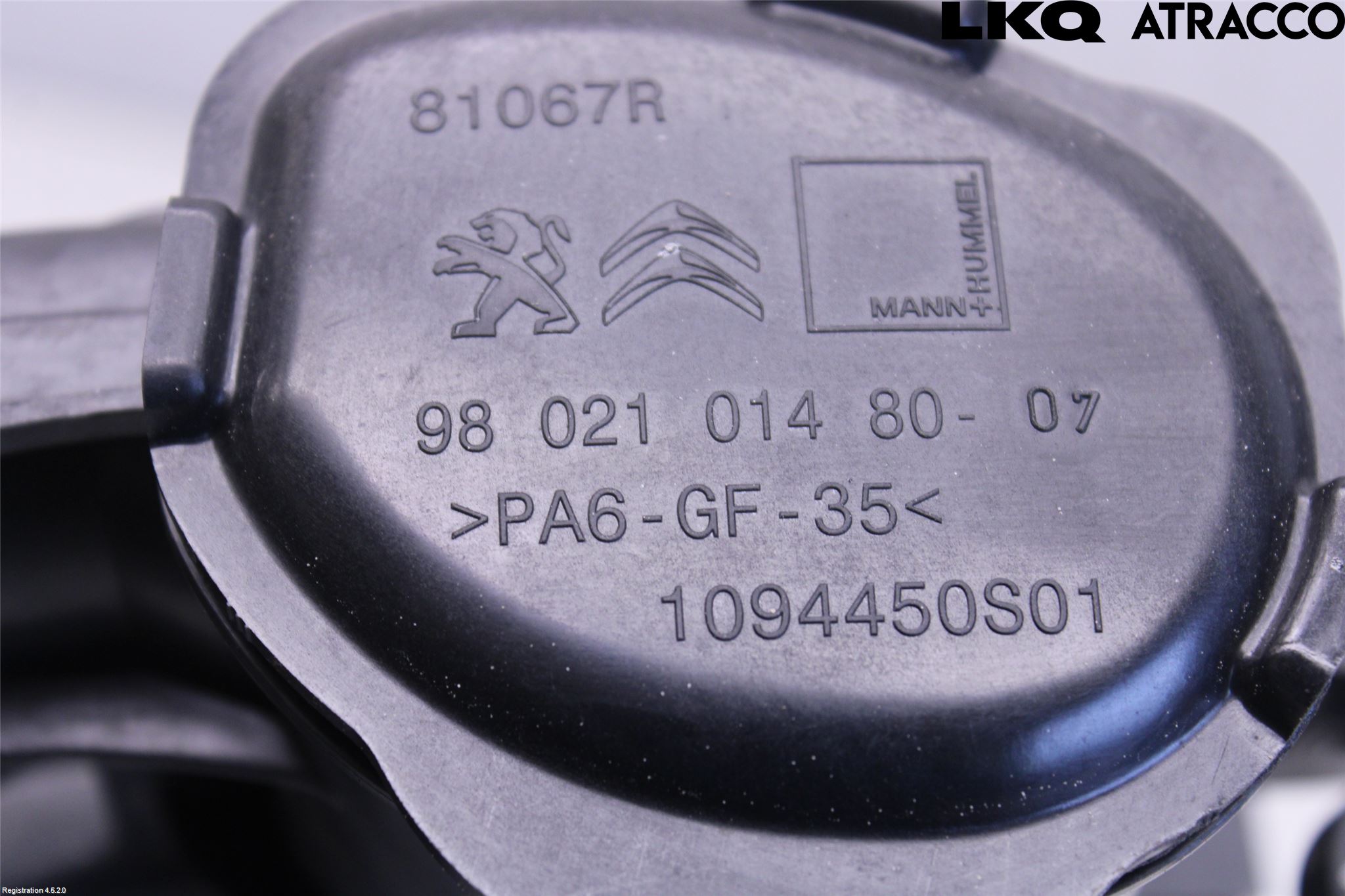 Citroen C4 II 11-18 Grenrör Insug