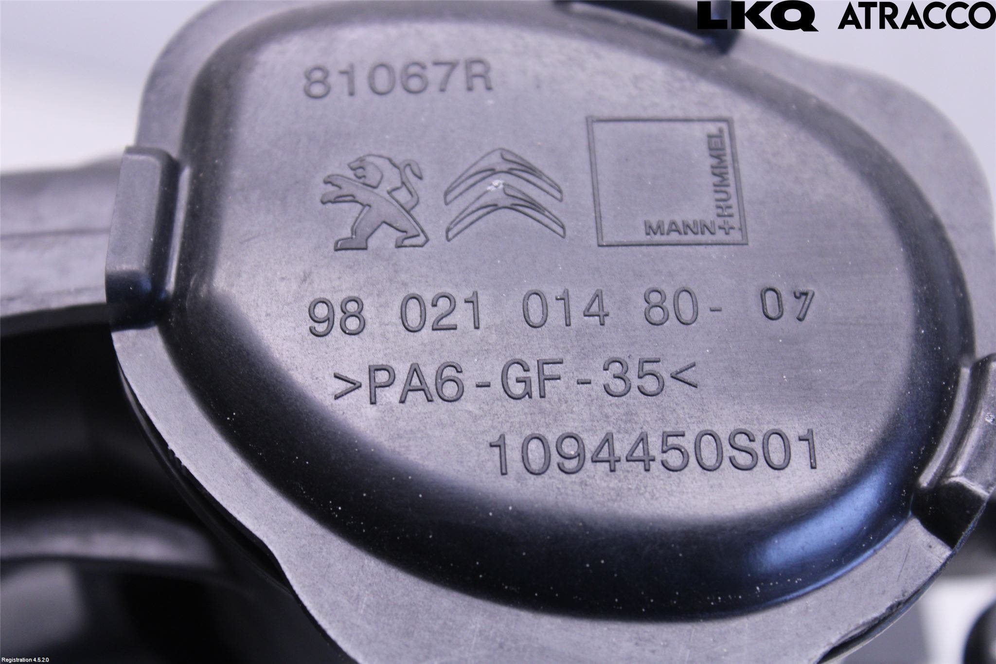 Citroen C4 II 11-18 Grenrör Insug