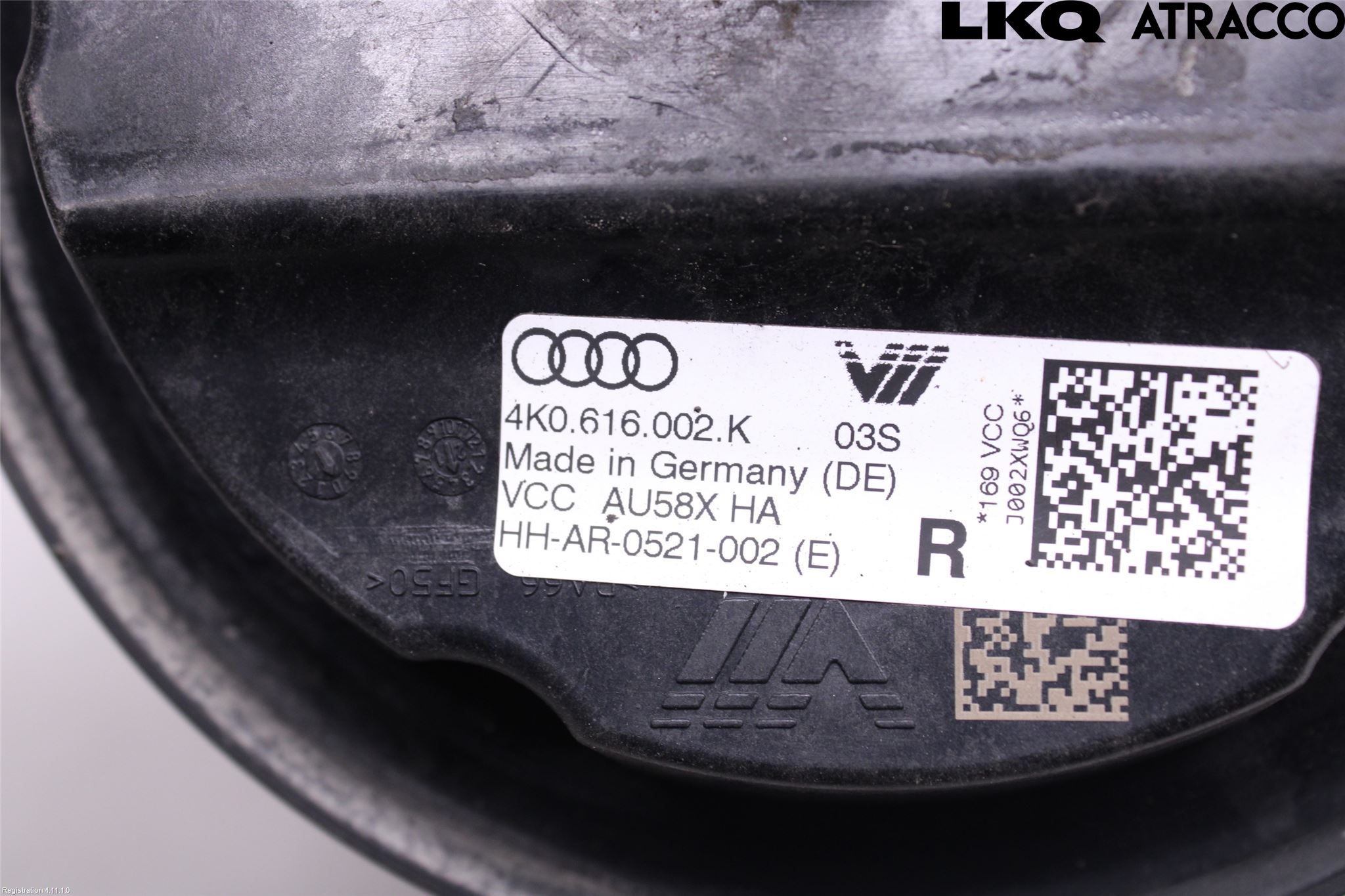 Audi A6 F2/C8 19- Nivå-Luftfjädring Bälg