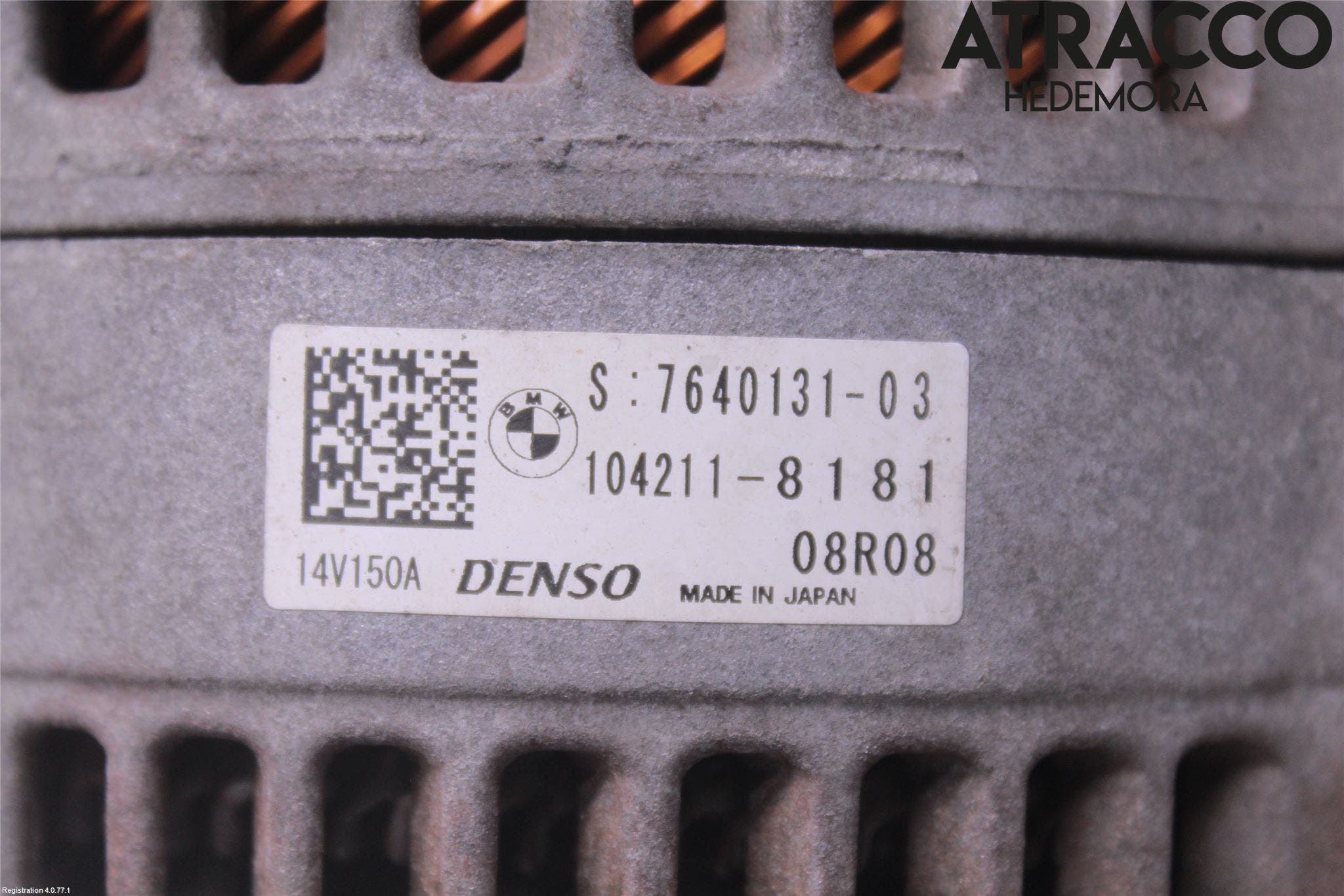 BMW 1 F20/F21 11-19 Generator