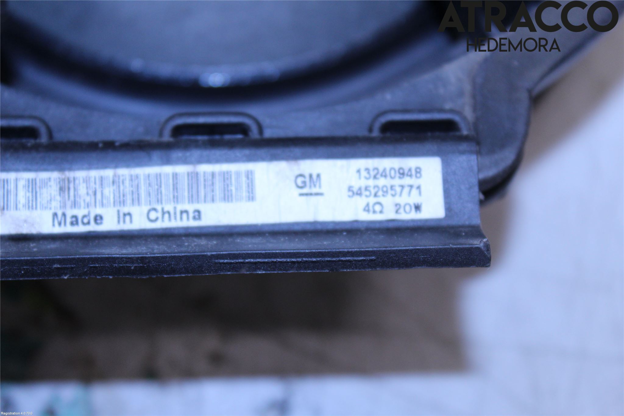 Saab 9-5 10-12 Högtalare