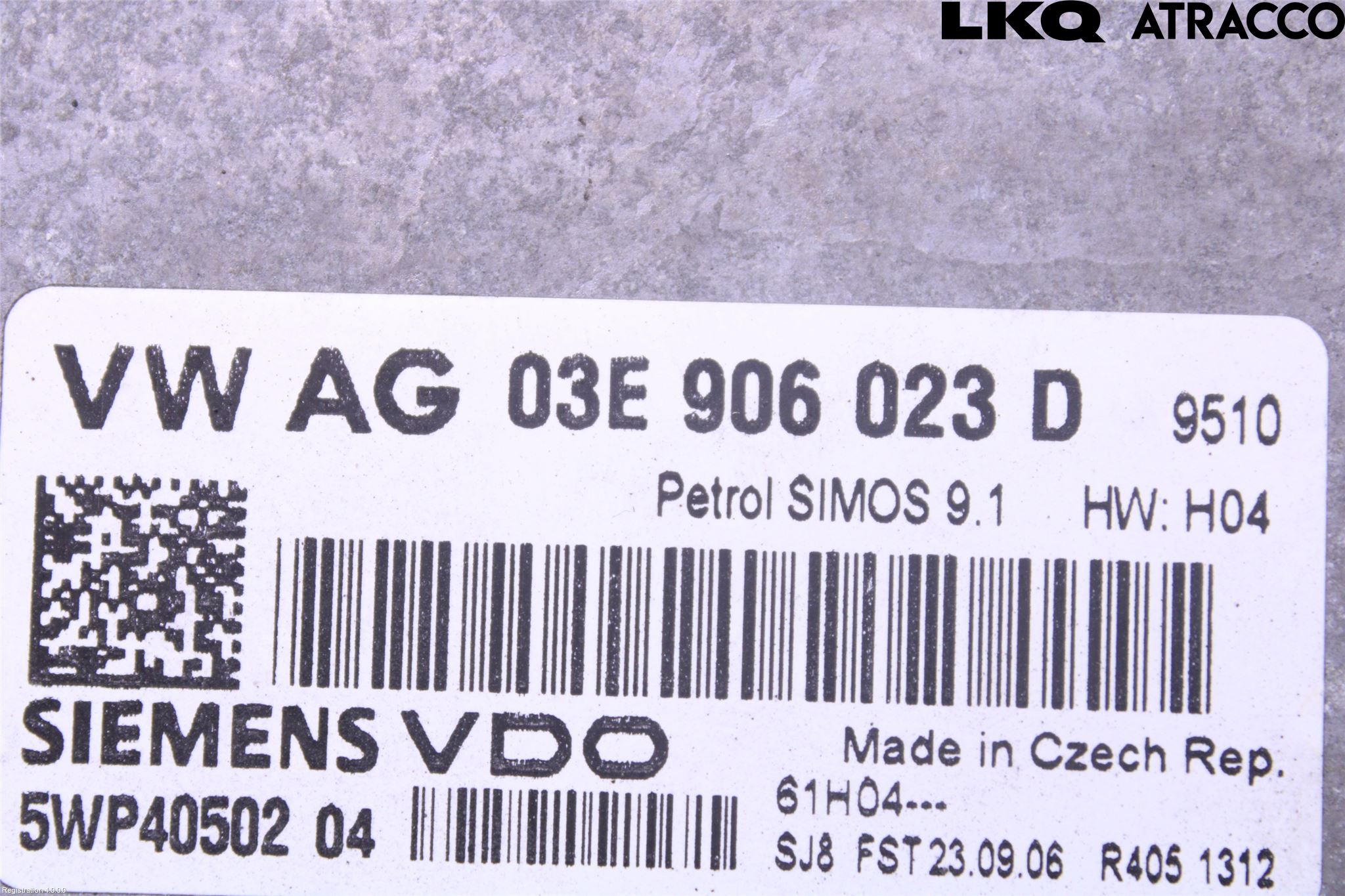 Skoda FABIA 99-07 Styrenhet Insprut Bensin