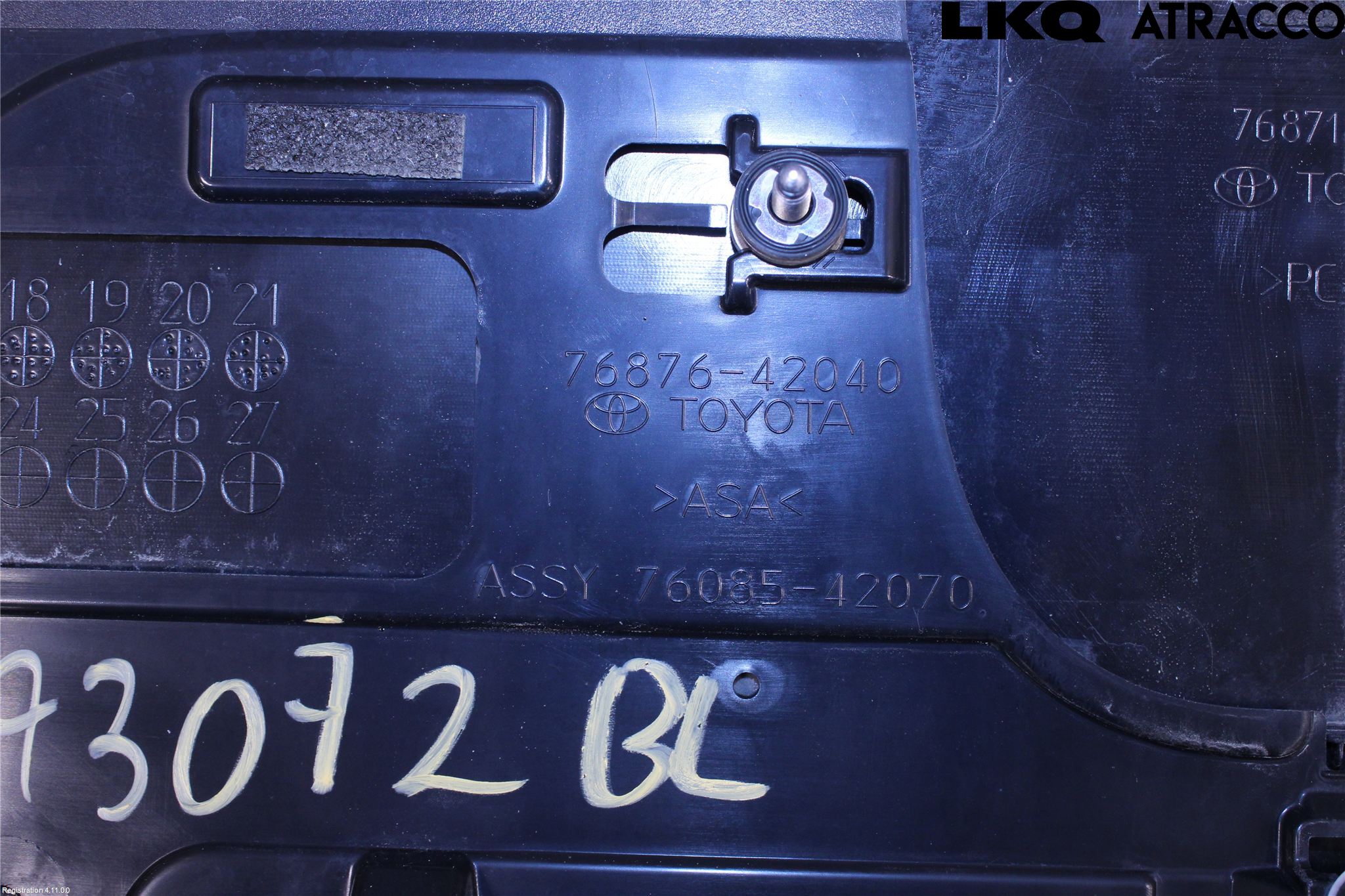 Toyota RAV4 19- Spoiler Baklucka