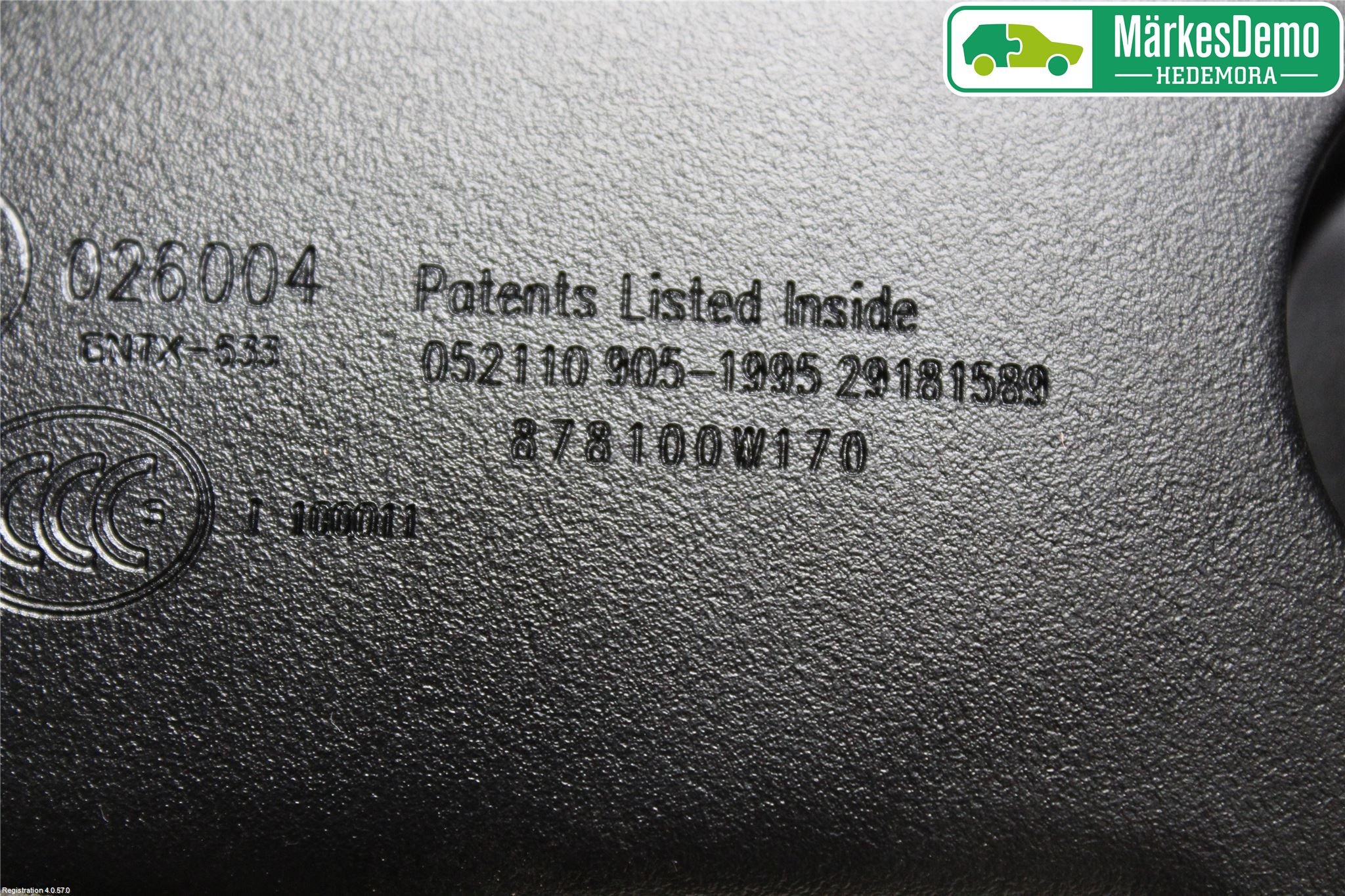 Lexus RX AL10 09-15 Spegel Invändig El