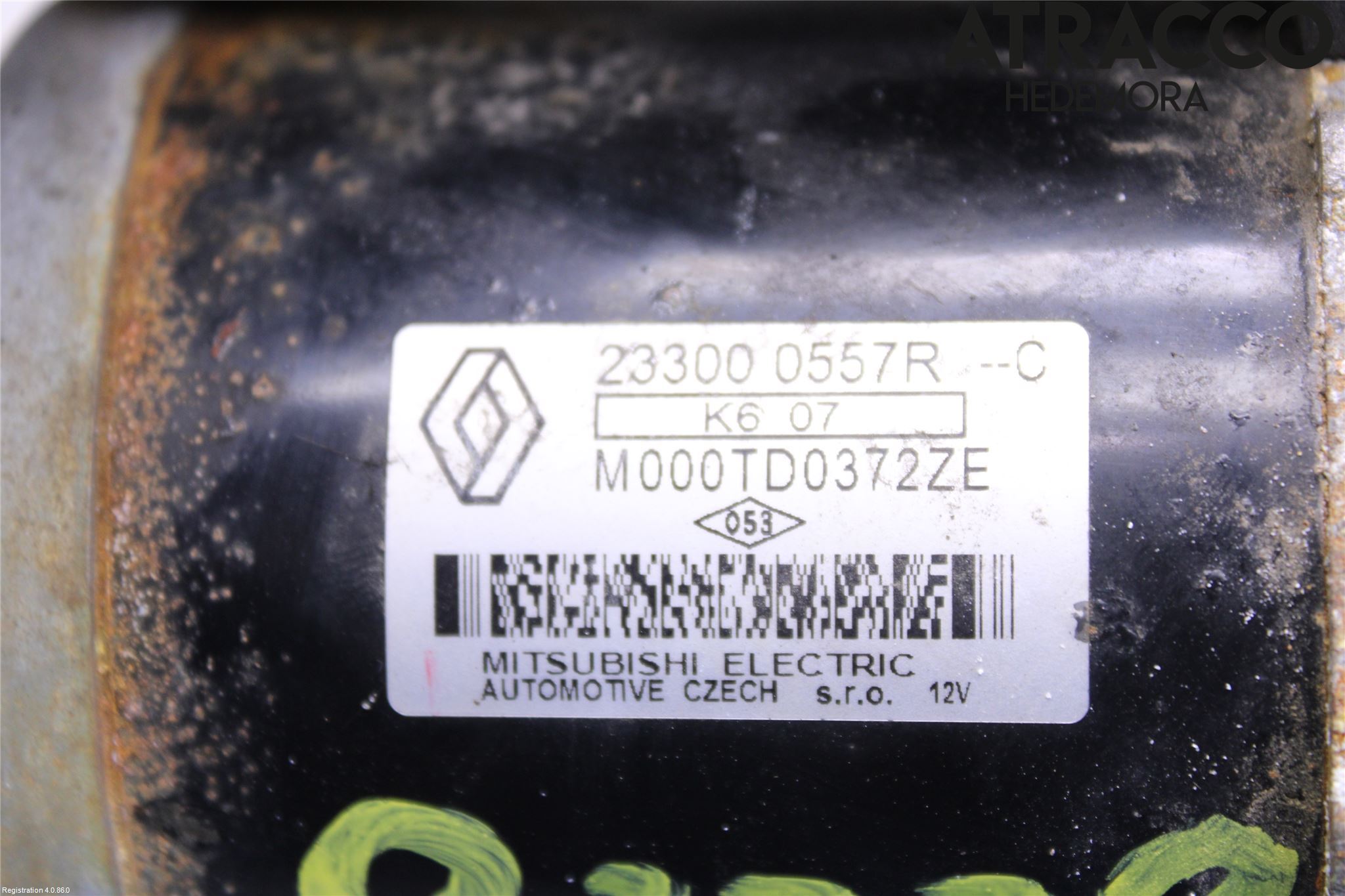 Renault CAPTUR 13-19 Startmotor