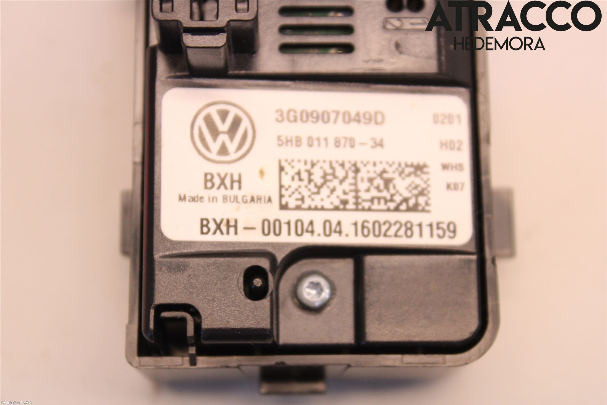 Volkswagen VW PASSAT 15-19 Ac Styrenhet Ac Manöveren