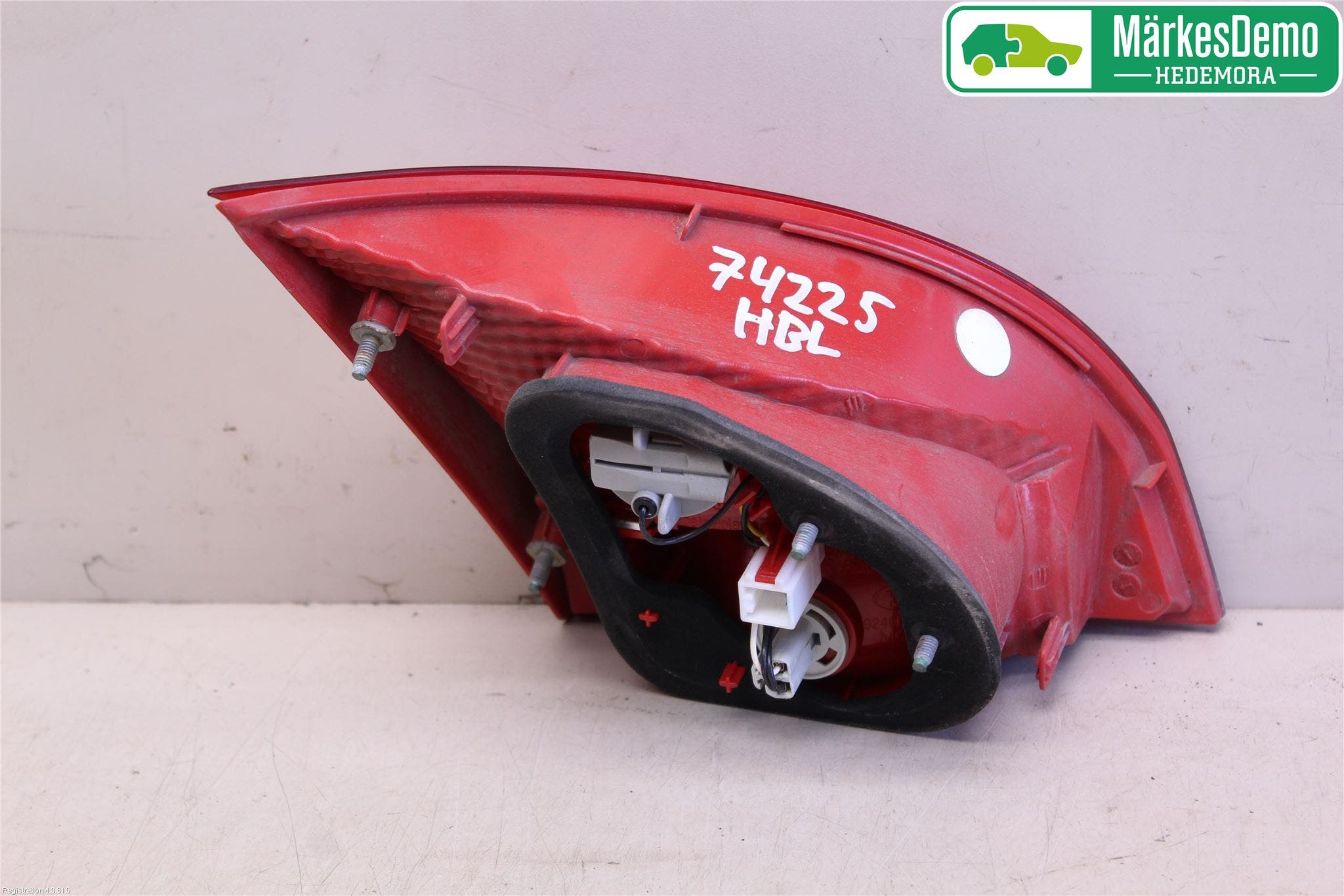 Kia VENGA 10-19 Bakljus Lucka Hö