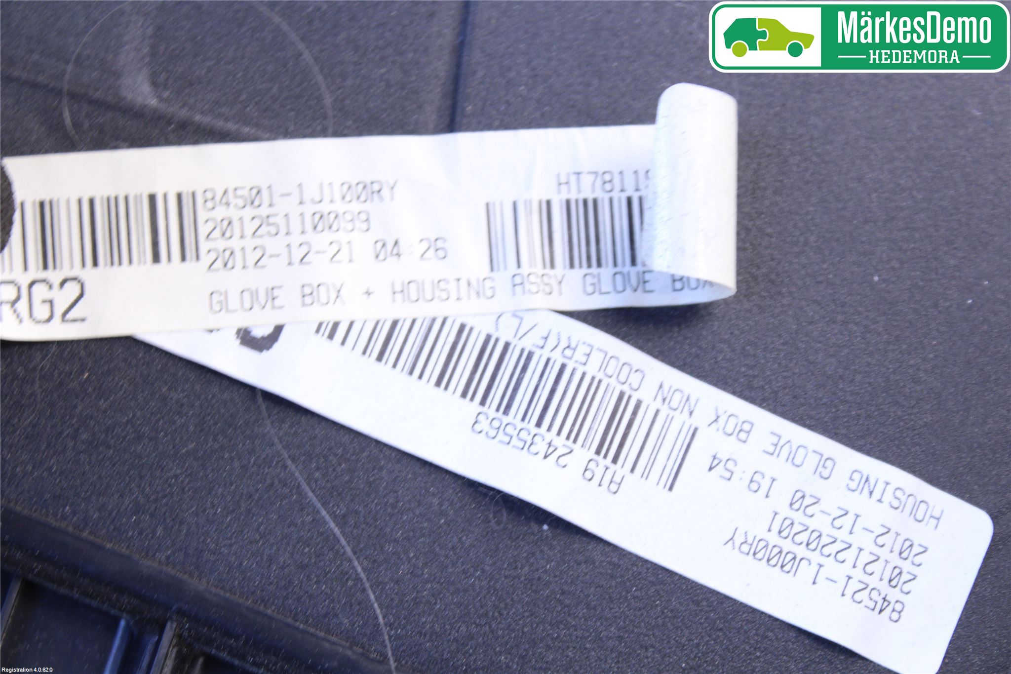Hyundai i20 PB 09-14 Handskfack