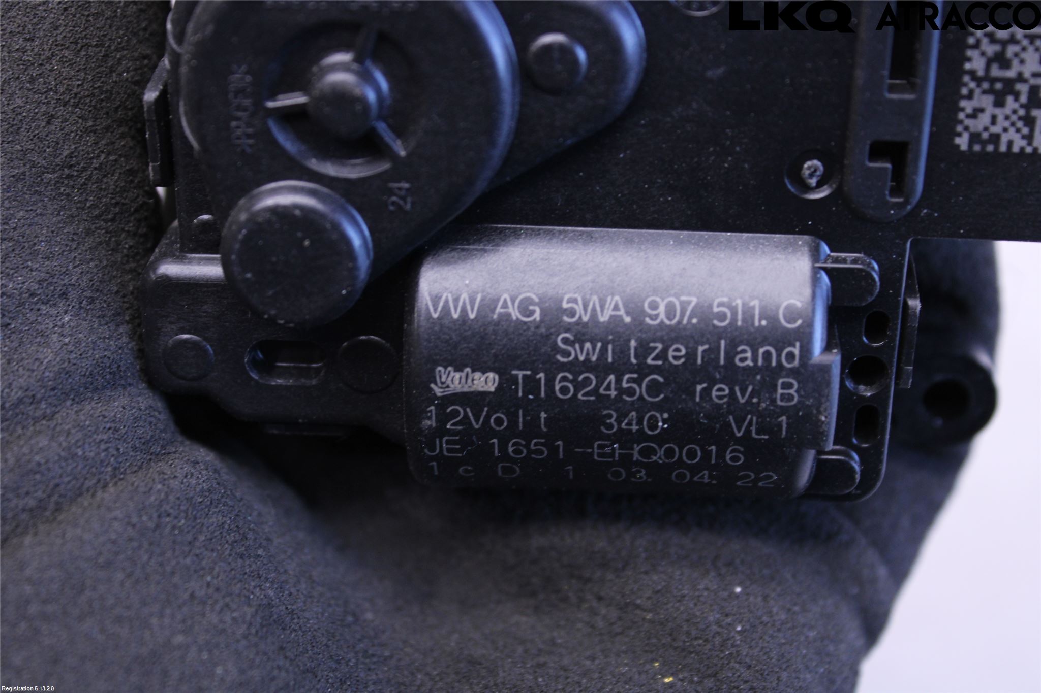 Volkswagen VW GOLF / E-GOLF VIII 20- Ac Reglermotor
