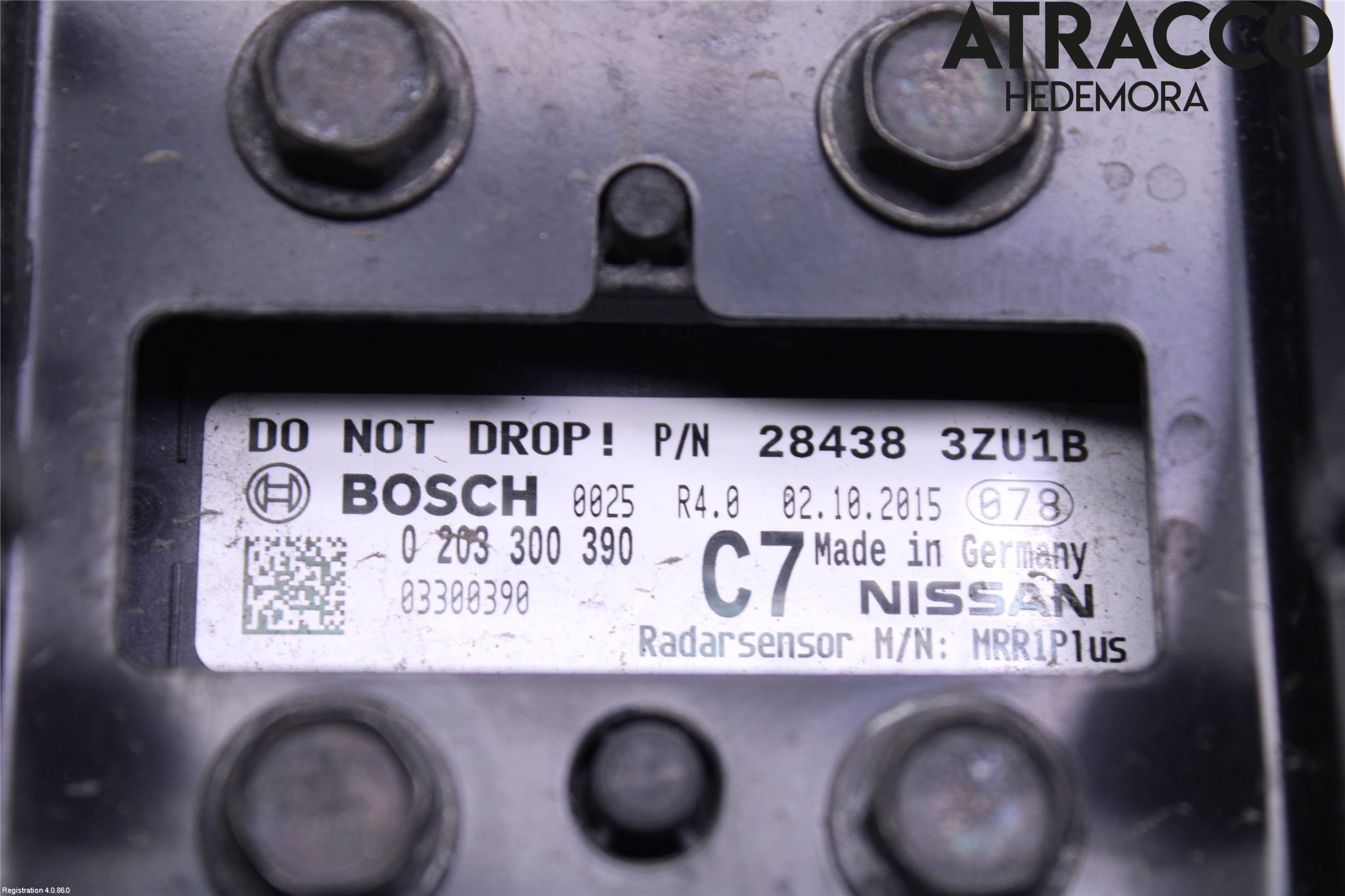 Nissan PULSAR Sensor Aktivt Kollisionsskydd