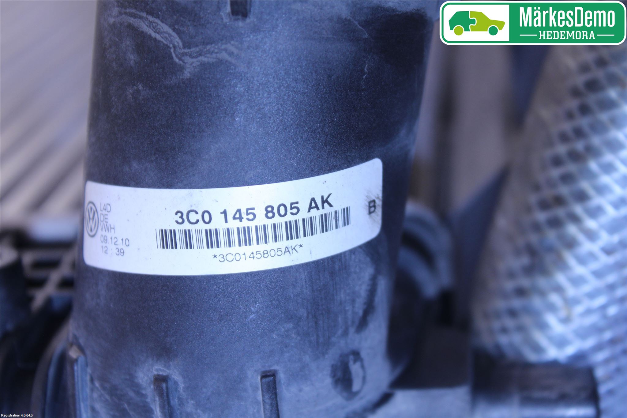 Volkswagen VW PASSAT 11-14 Laddluft-Intercooler Kyl