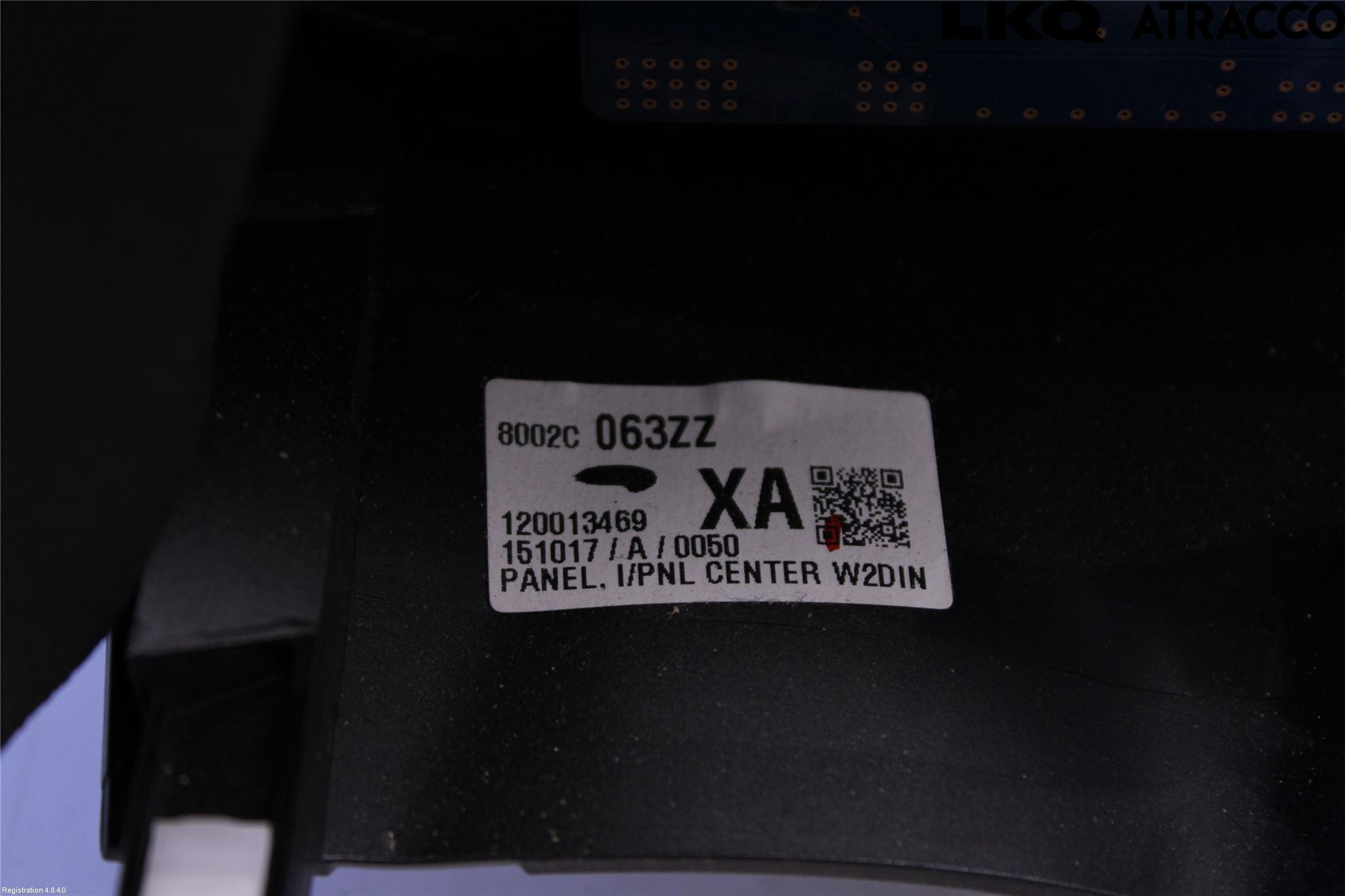 Mitsubishi ASX 10-22 Instrument-Radio Sarg