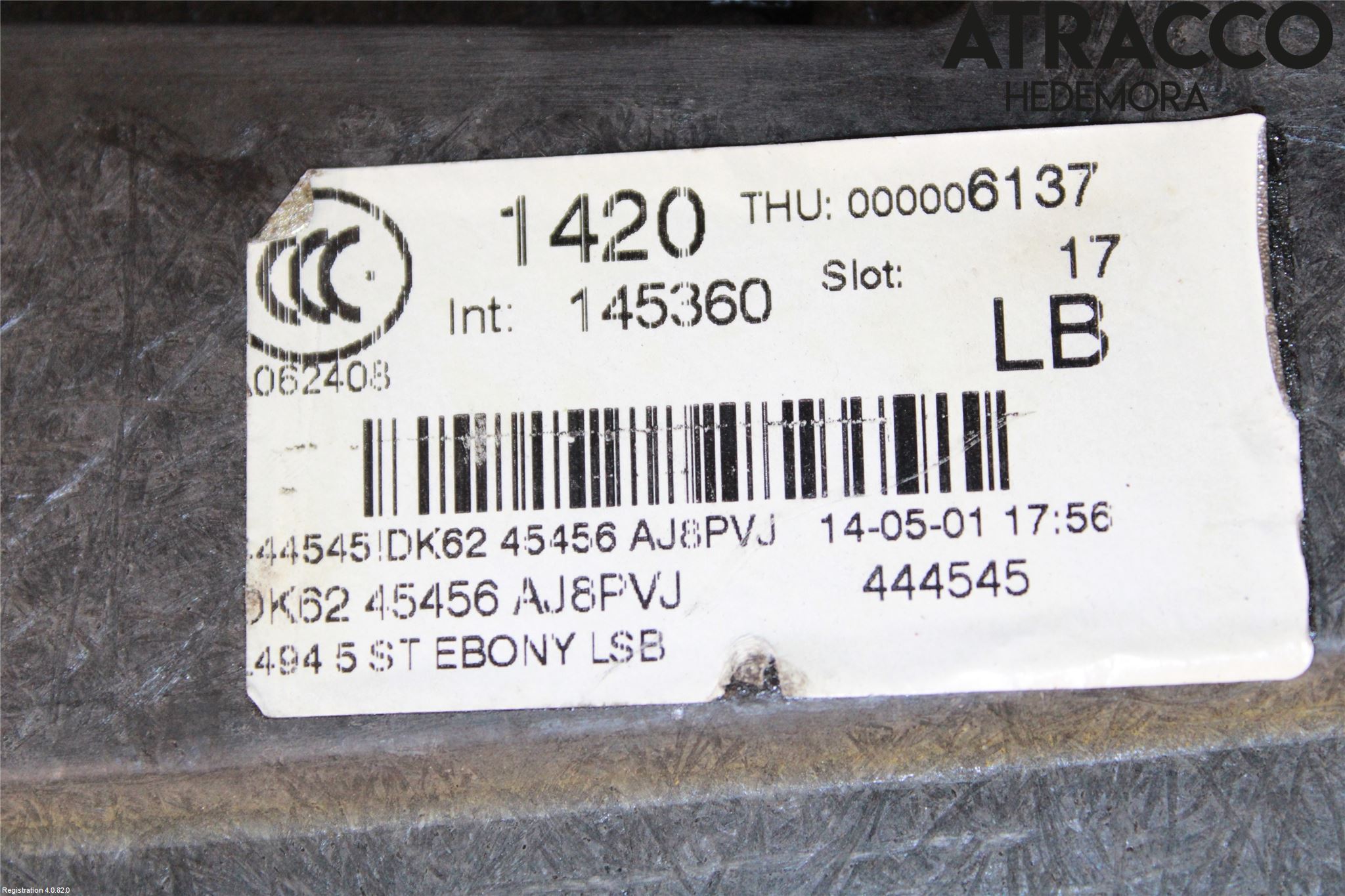 Landrover RANGE ROVER SPORT (L494) 14-22 Bagage Golv
