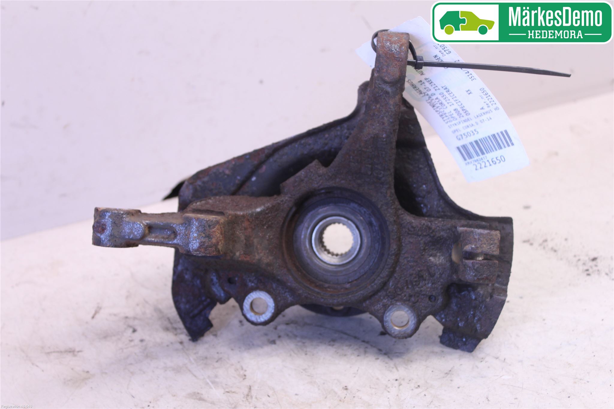 Opel CORSA D 07-14 Styrspindel Lagerhus Hö