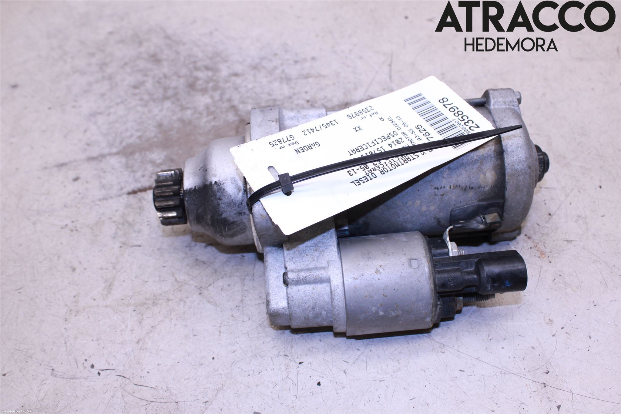 Audi A3/S3 8V 13-20 Startmotor Diesel