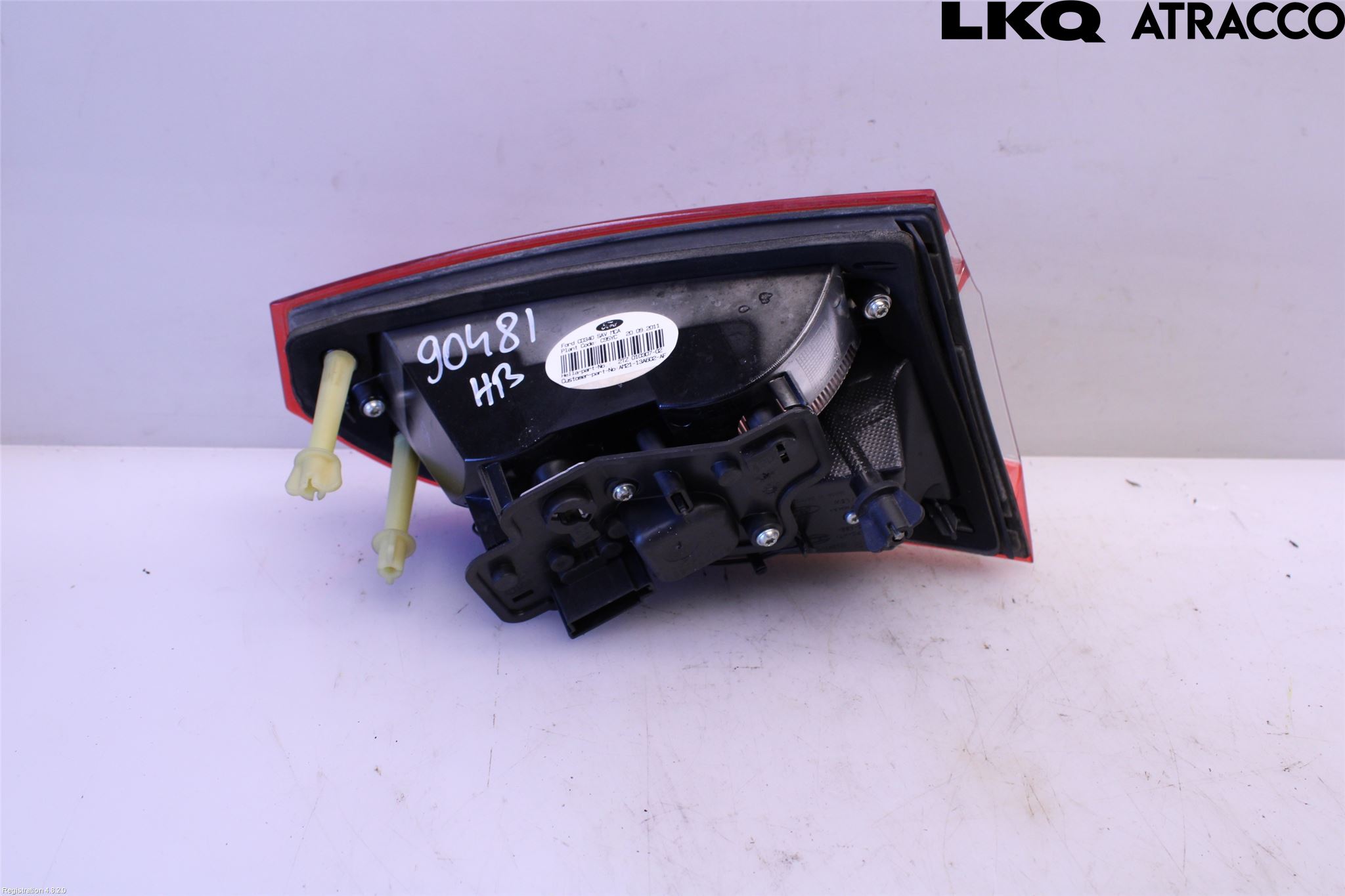 Ford S-MAX 06-15 Bakljus Lucka Hö