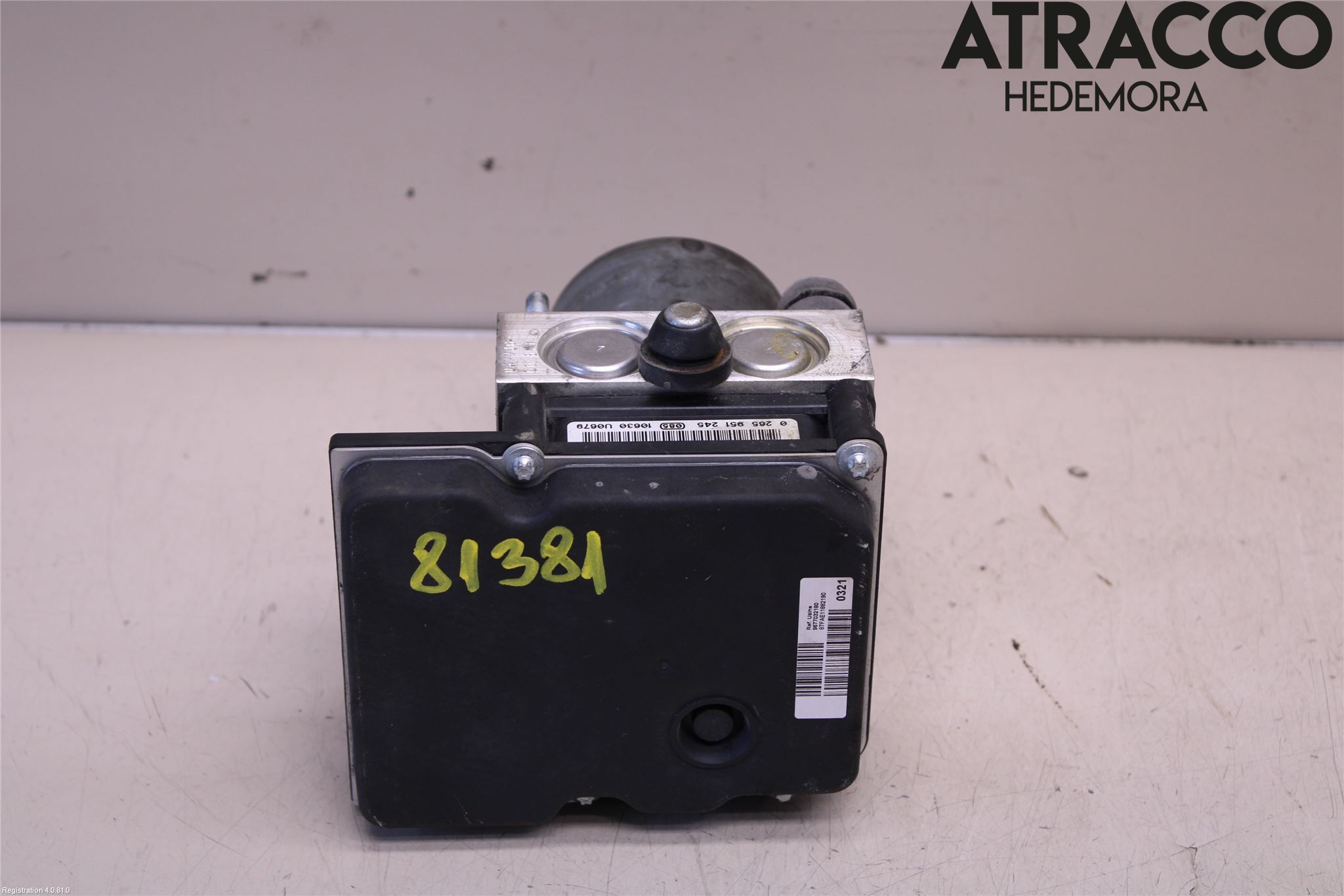 Peugeot 508 11-18 Abs Hydraulaggregat