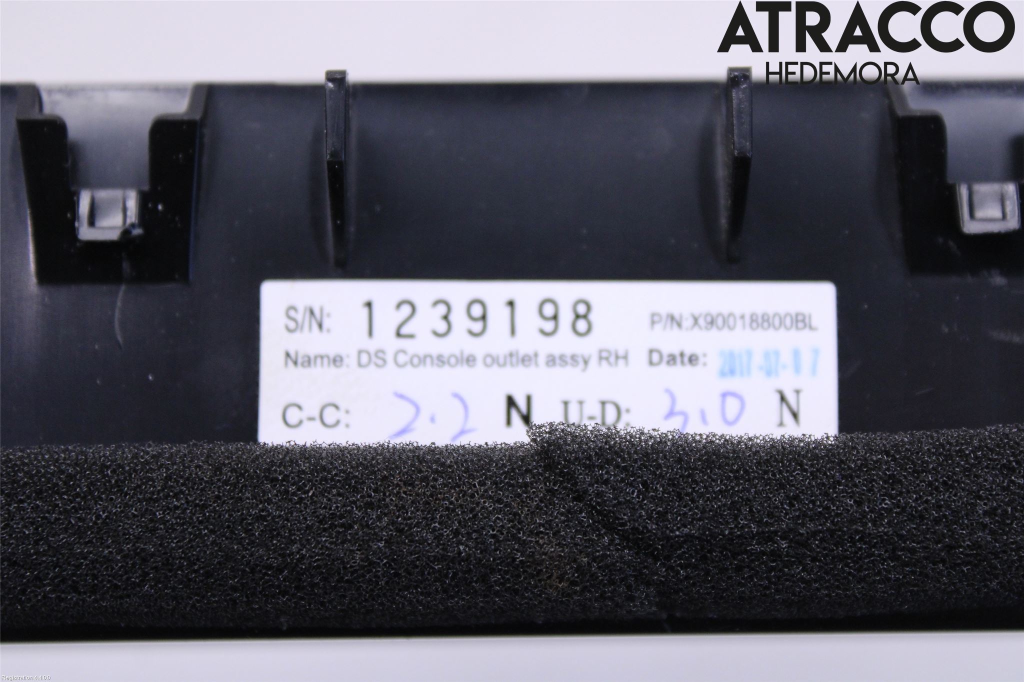 Dodge PICK UP RAM 81- Defrosterkanal-Munstycke