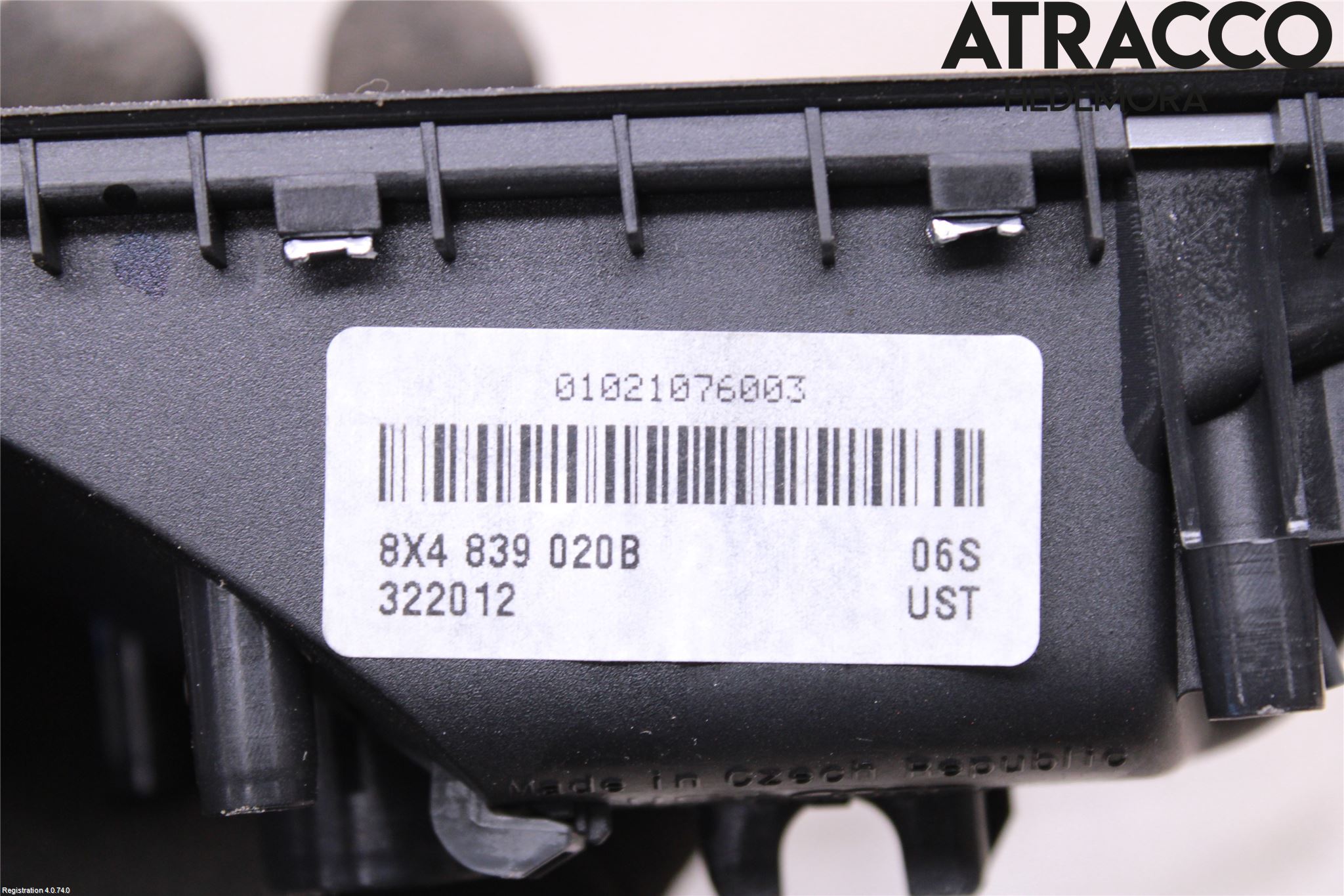 Audi A1/S1 11-18 Dörrhandtag Inre Hö