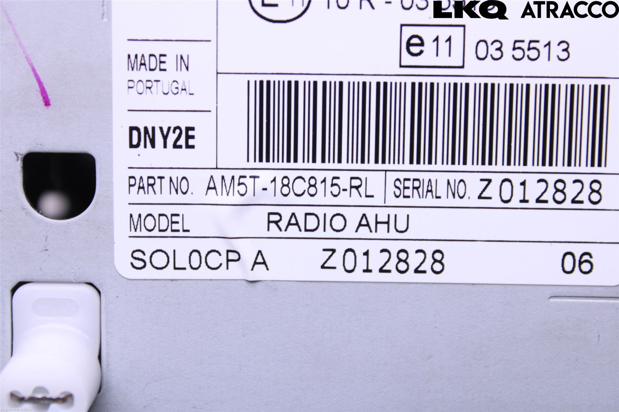 Ford GRAND C-MAX  11-14 Cd Radio - Multimediapanel